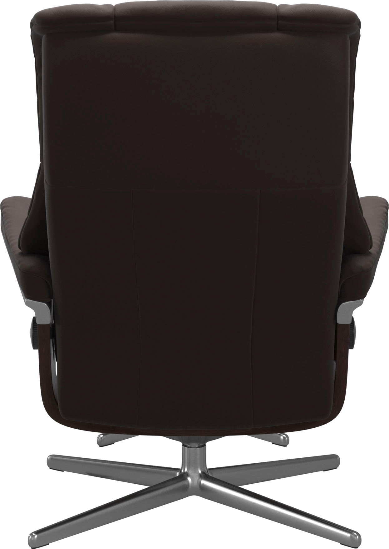 Stressless® Relaxsessel »Mayfair«, mit Cross Base, Größe S, M & L, Holzakzent Braun