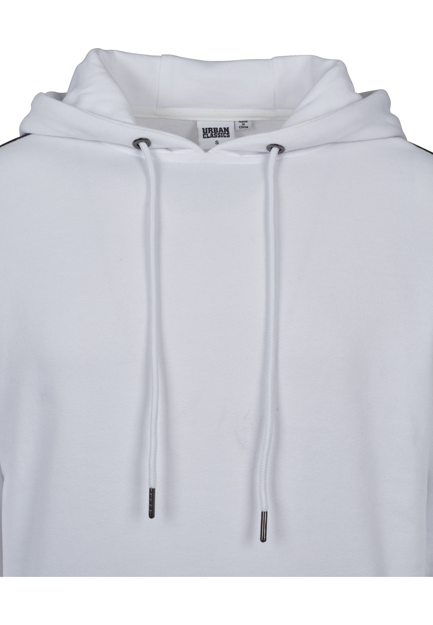 URBAN CLASSICS Kapuzenpullover »Urban Classics Herren Stripe Shoulder Hoody« 1 Stk.