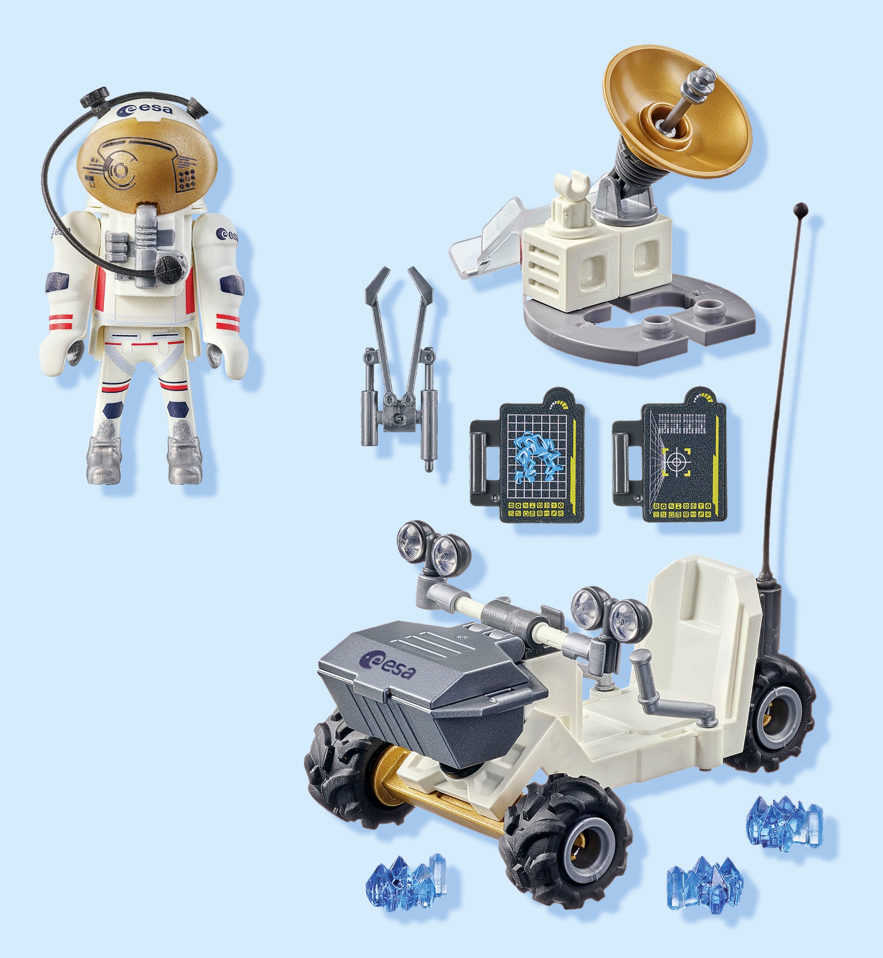 Playmobil® Konstruktions-Spielset »Weltraummission (71734), Playmobil Action Heroes«, (57 St.), Made in Europe