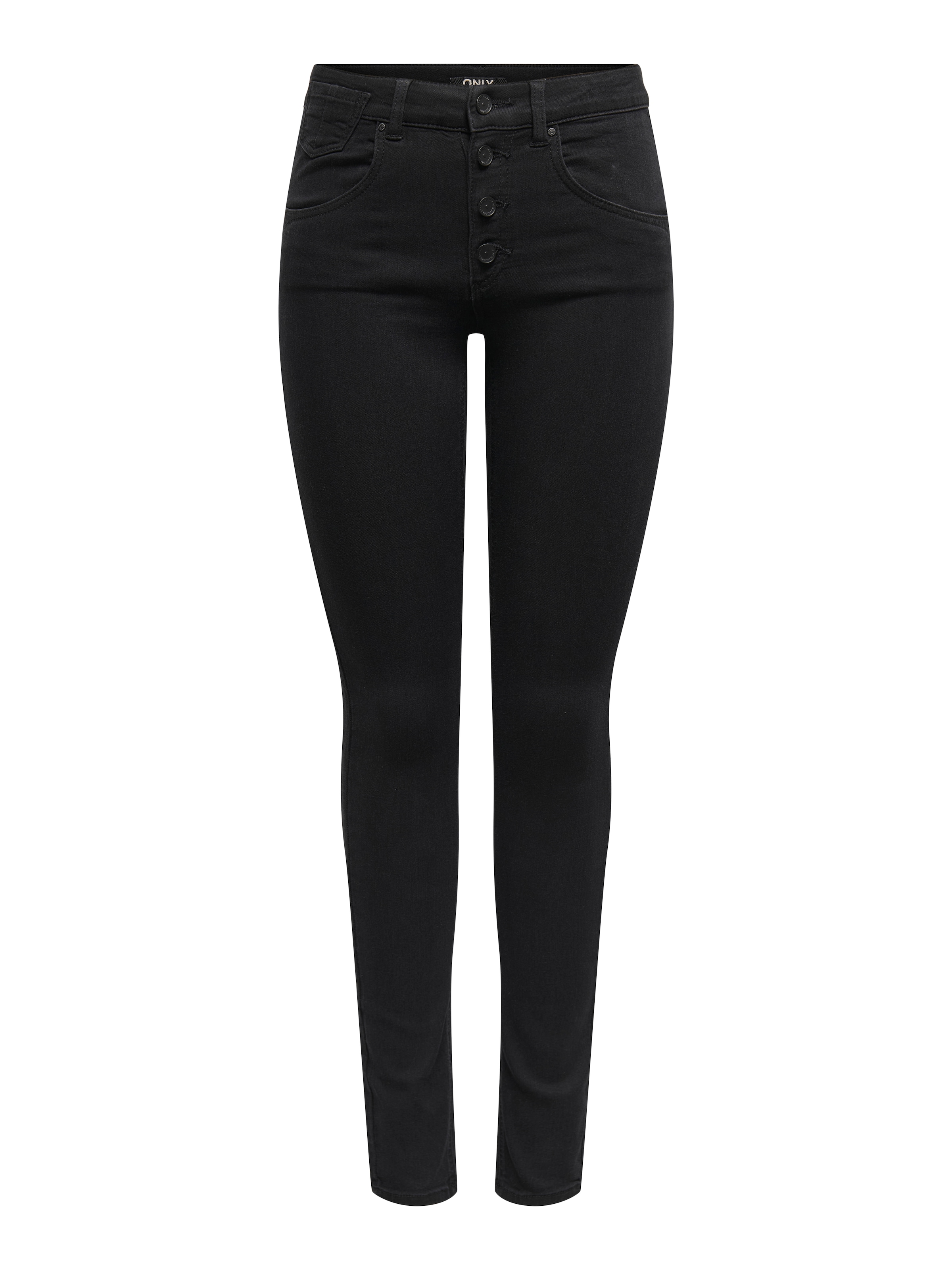 ONLY Skinny-fit-Jeans »ONLRAIN HW SK VIS BUTTON PUSH UP DNM PIM«