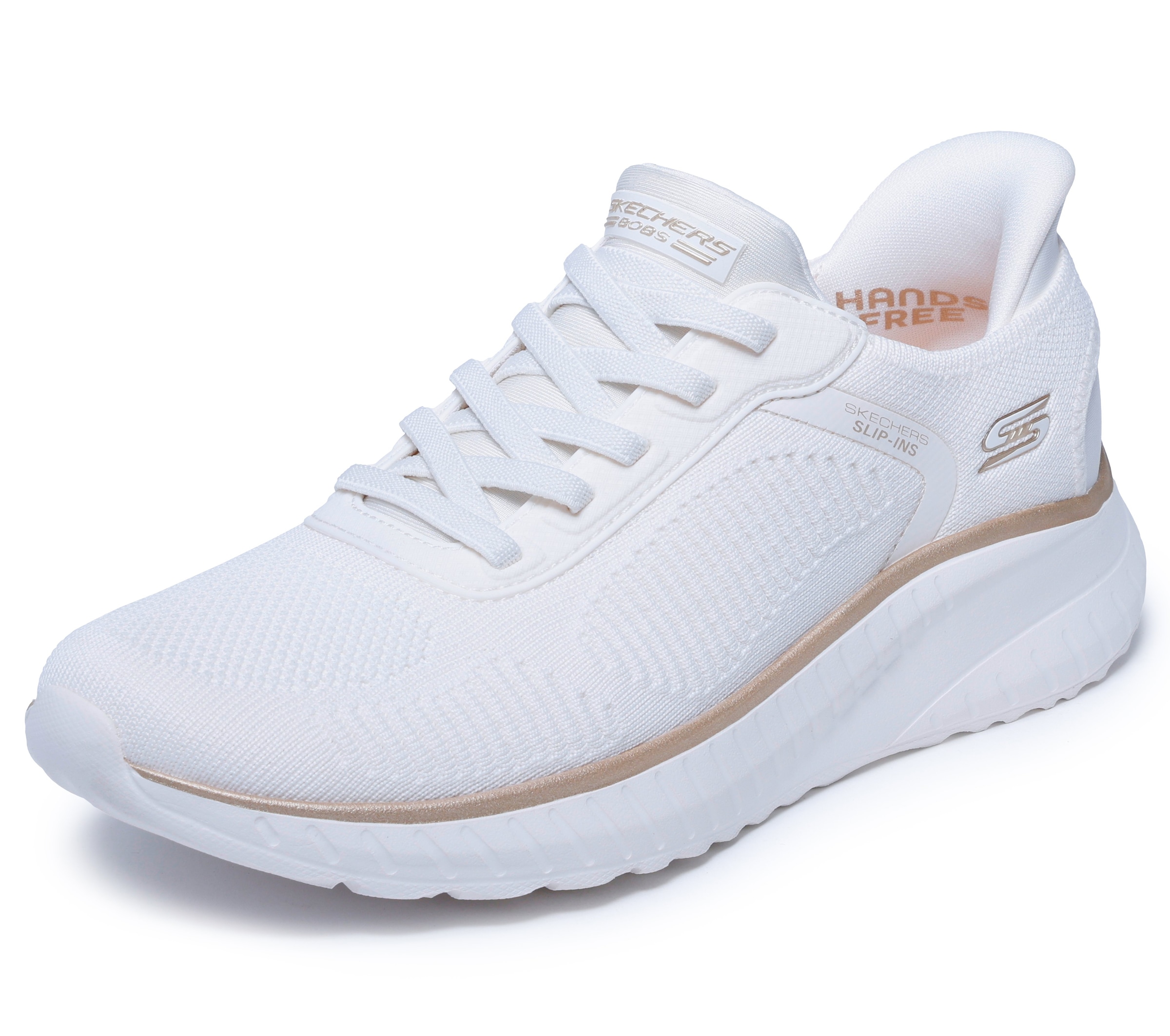 Skechers Slip-On Sneaker »BOBS SQUAD CHAOS-CURRENT MUSE«  , Slipper, Freizeitschuh in veganer Verarbeitung