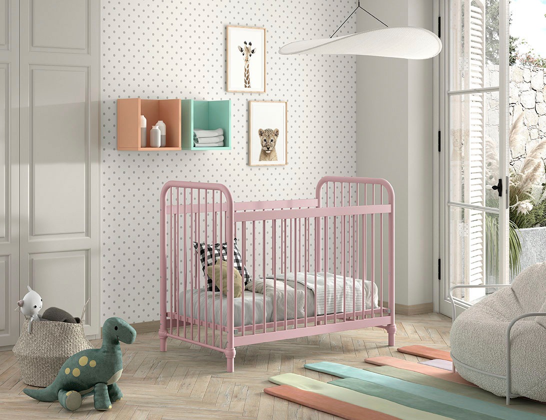 Vipack Kinderbett »Bronxx«, (Made in Europe), aus Metall