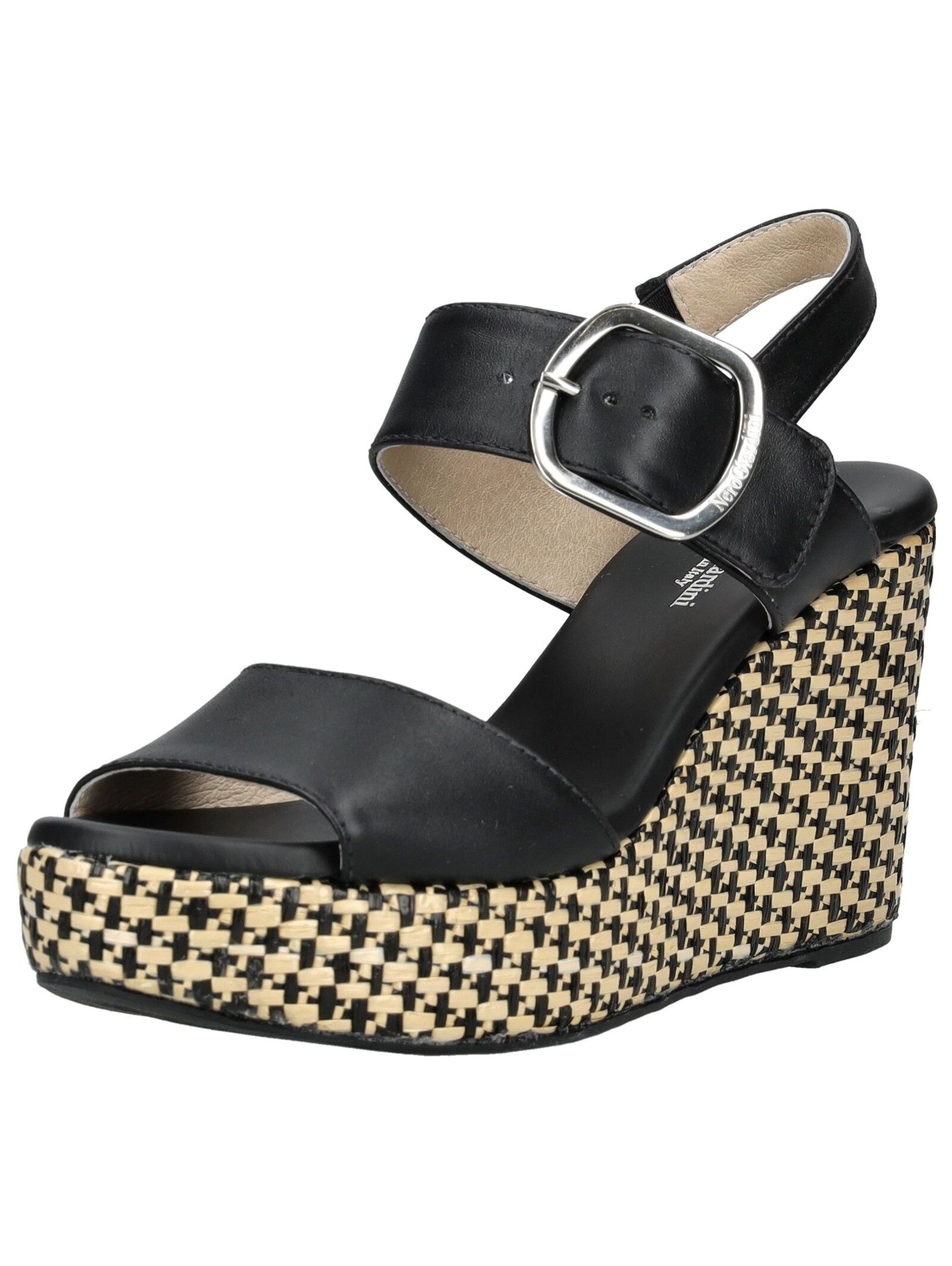 Nero Giardini Keilsandalette »Nero Giardini Sandalen Leder«