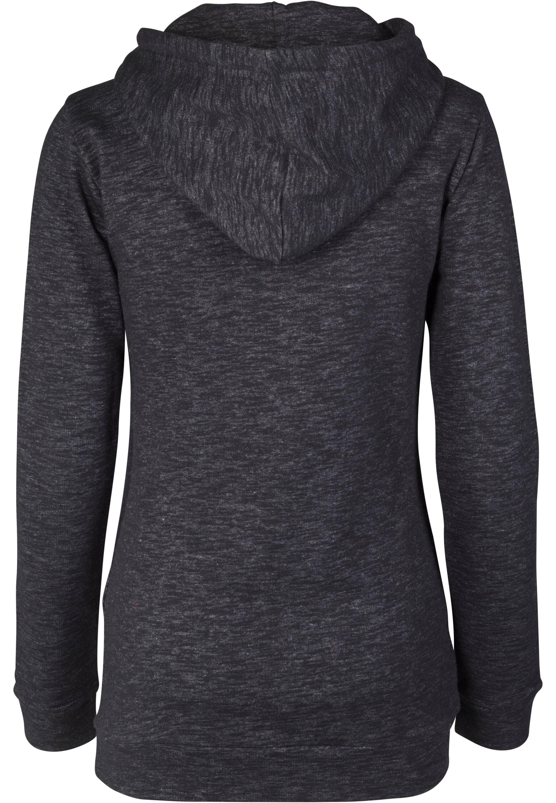 URBAN CLASSICS Rundhalspullover »Urban Classics Damen Ladies Slub Terry High Neck Hoody«, (1 tlg.)