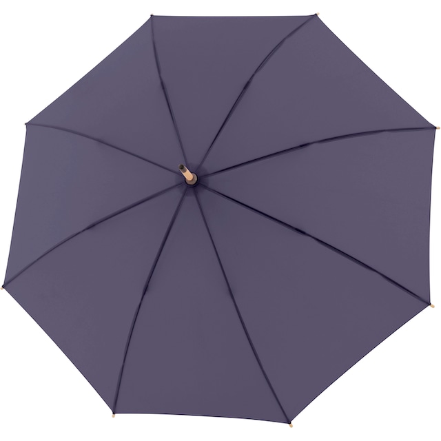 doppler® Stockregenschirm »nature Long uni, perfect purple«, aus recyceltem  Material kaufen | BAUR