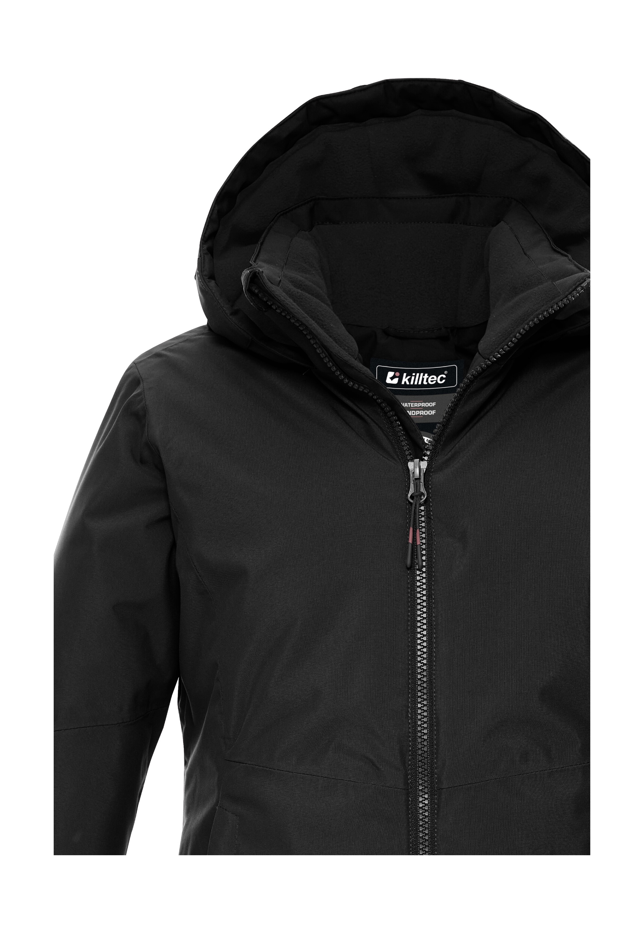 Thumbnail - Killtec Funktionsjacke "KOW 217 GRLS JCKT" Wind- und wasserdichte Kinderjacke mit Fleece und verstellbarer Kapuze