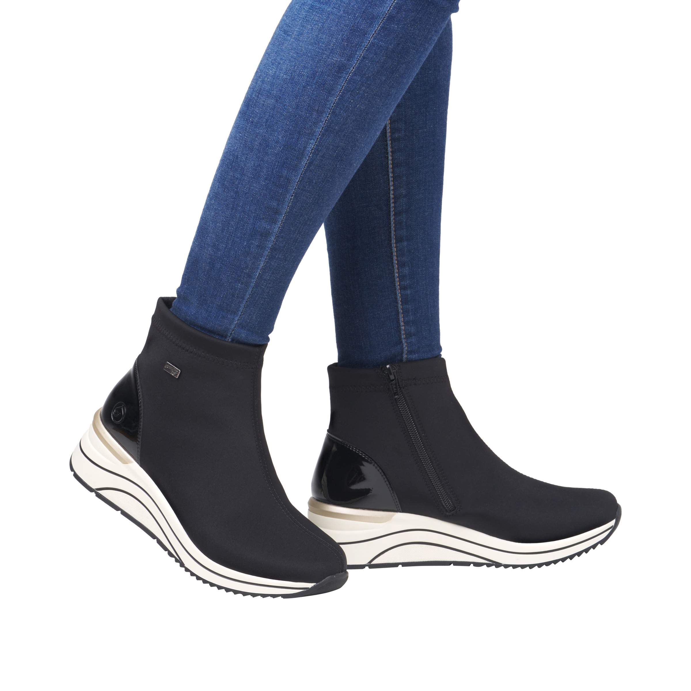 Thumbnail - Remonte Keilsneaker Plateauboots, High Top Stiefelette mit wasserabweisender TEX-Membran