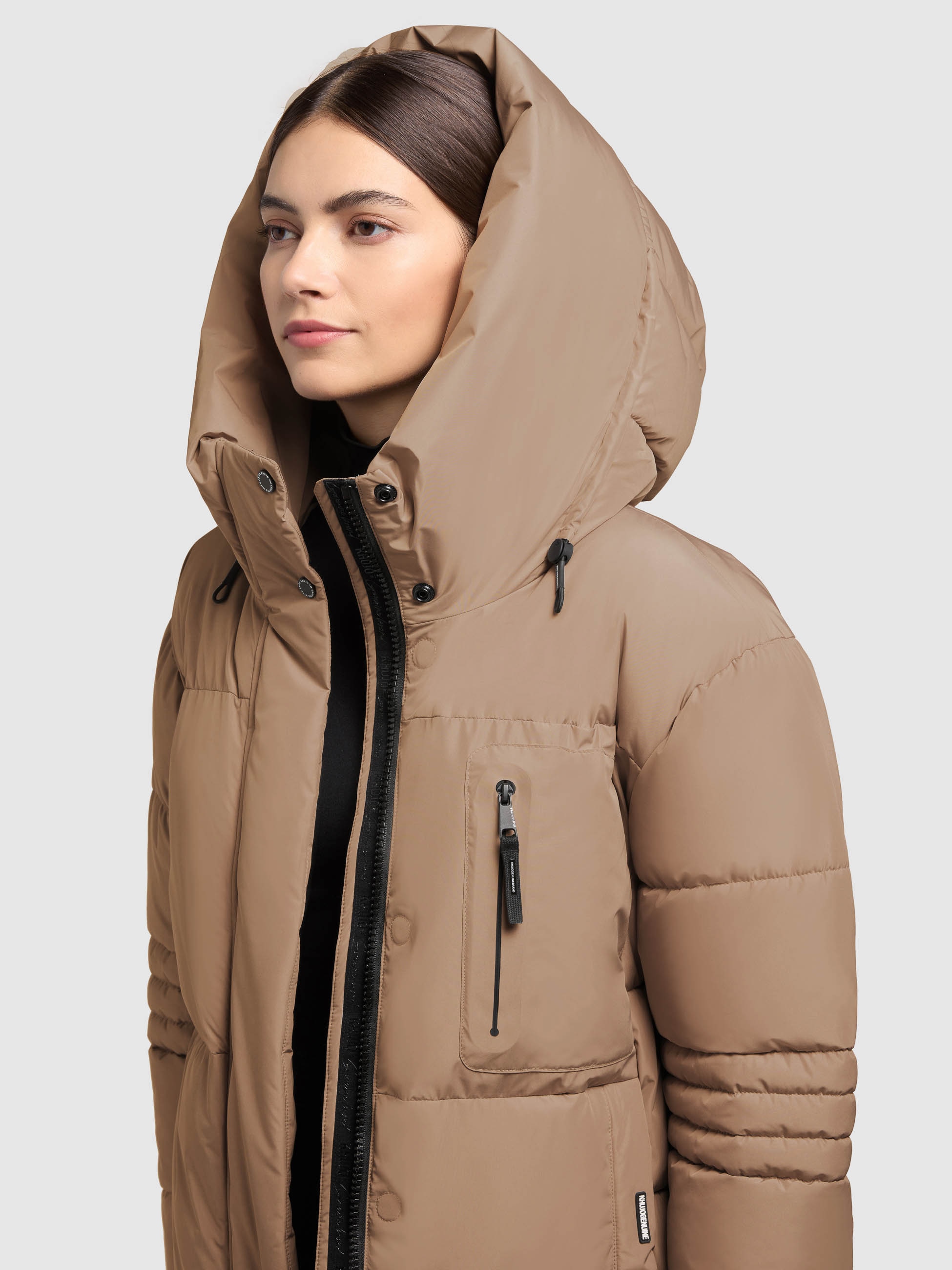 khujo Steppjacke »PEEKE2« 2 Stk. tlg. mit Kapuze