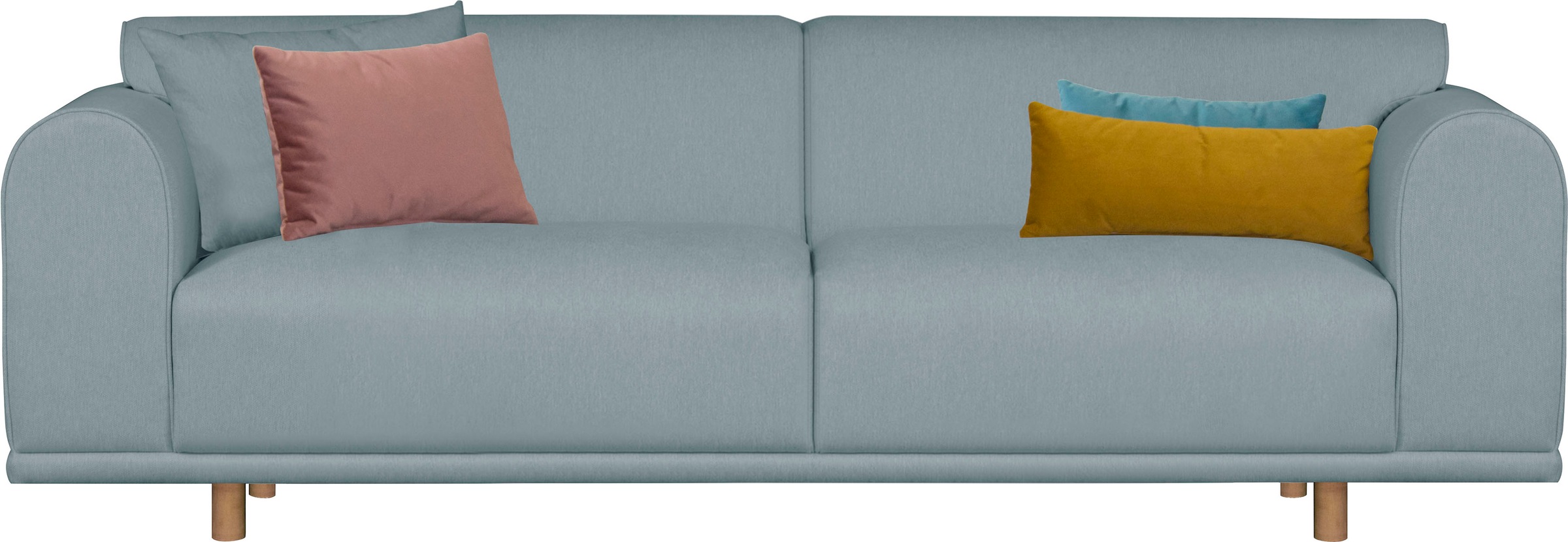 OTTO home 3-Sitzer "Maroon" in skandinavischem Design, mit losen Kissen günstig online kaufen