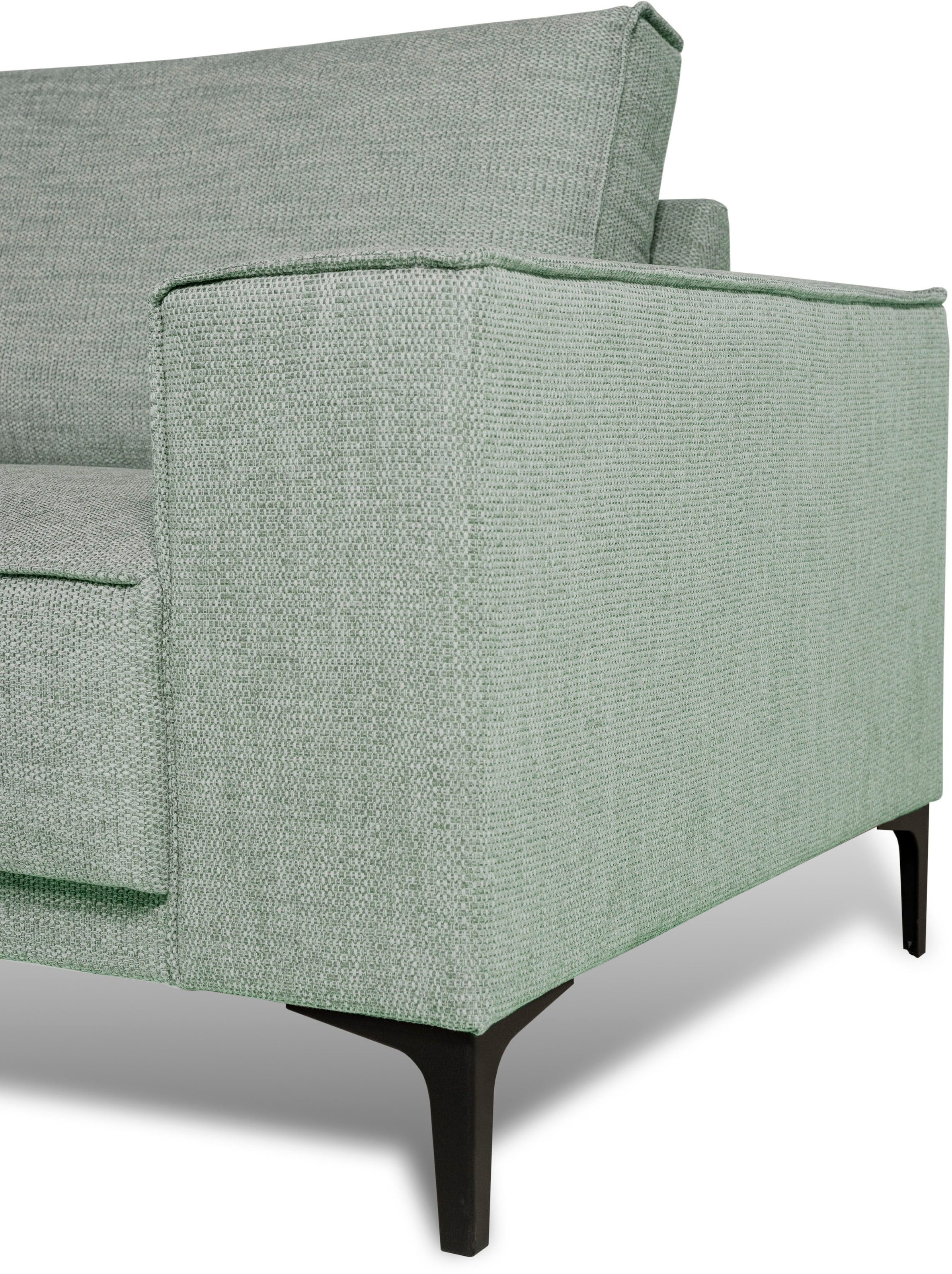 Places of Style Ecksofa »Oland«, 280 cm, im zeitlosem Design und hochwertiger Verabeitung