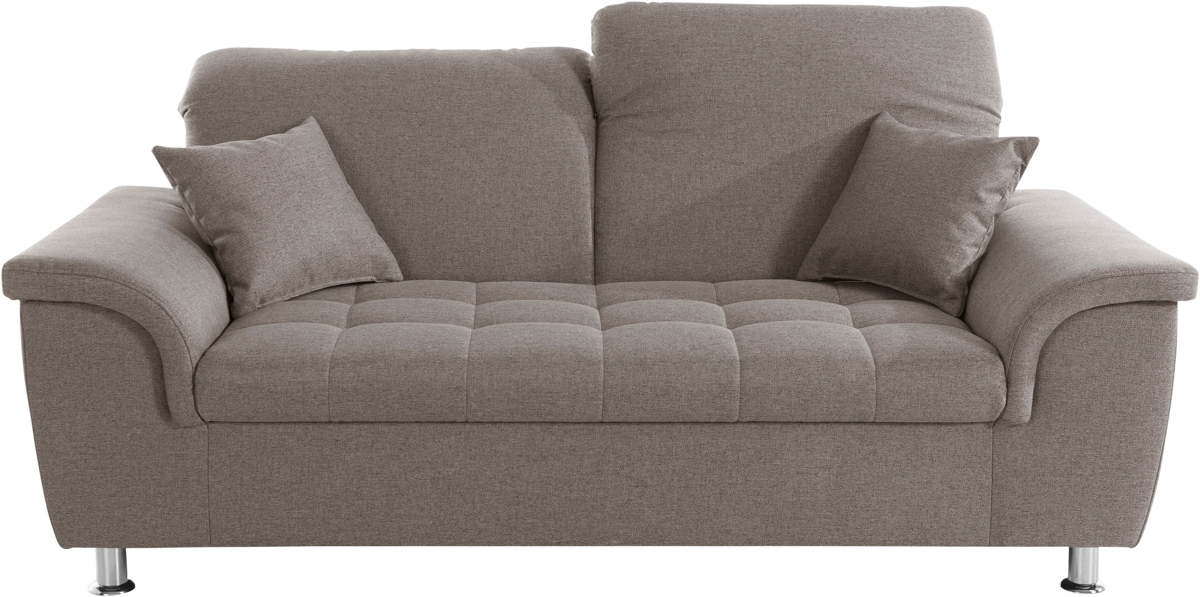 DOMO collection 2-Sitzer "Franzi, zeitlos & elegant, moderne Sitzheftung", günstig online kaufen