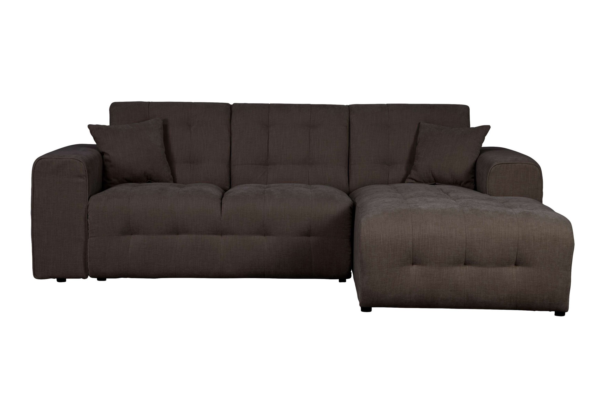 Home affaire Ecksofa »Nosia L-Form«, incl. 2 Zierkissen, mit feiner Steppung