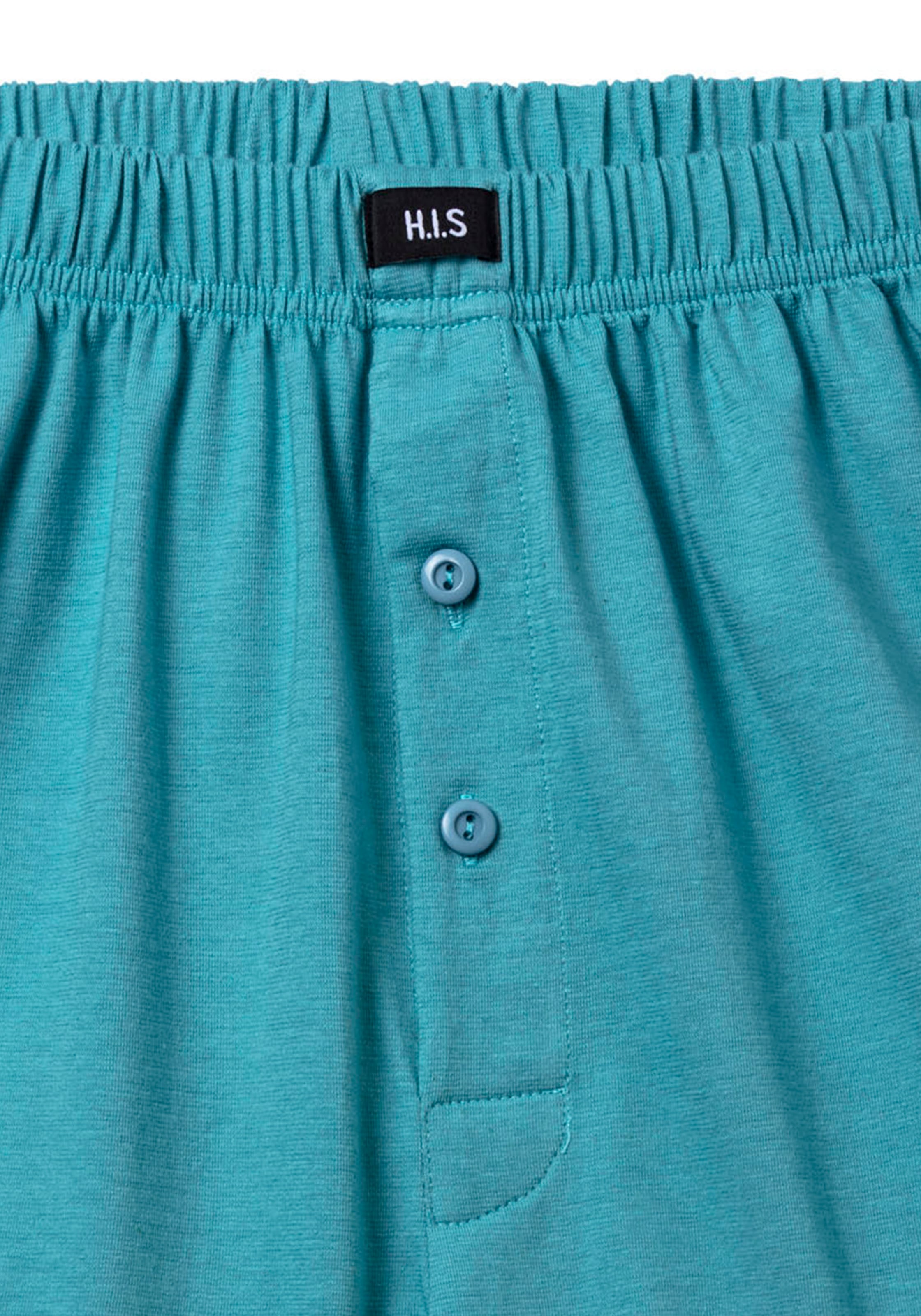 H.I.S Weiter Boxer »Herren Boxer«, (Packung, 5 St.), weite Passform, Komfortbund, aus Baumwoll-Stretch