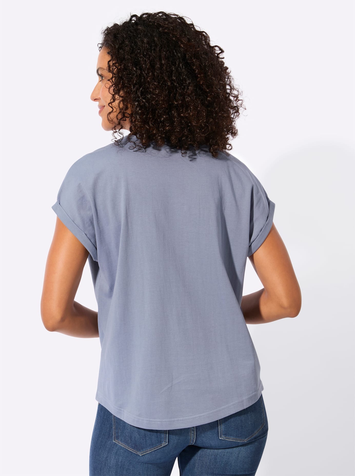 Casual Looks Rundhalsshirt "Rundhals-Shirt" 1 tlg. günstig online kaufen