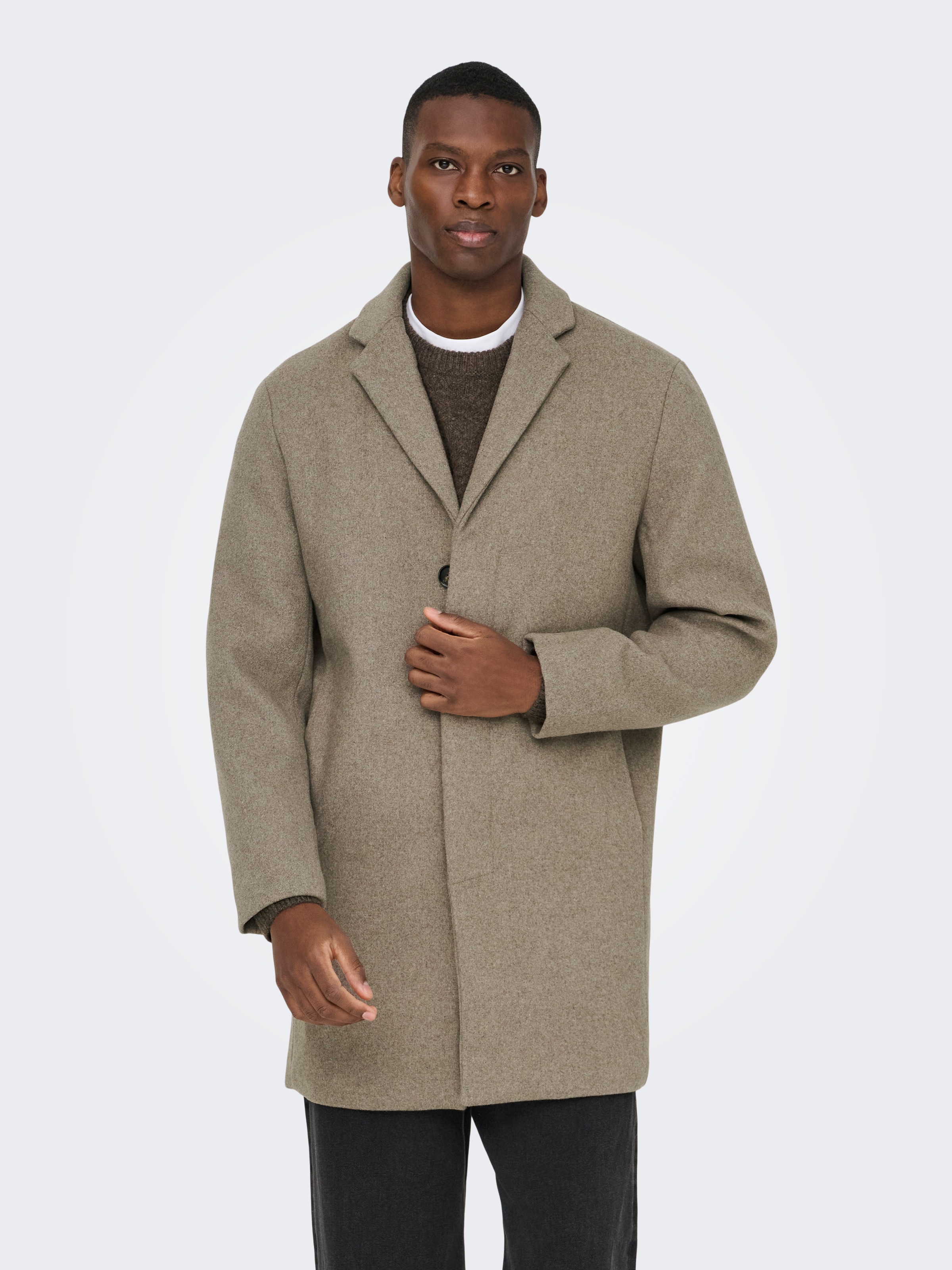 ONLY & SONS Kurzmantel "ONSARON WOOL COAT OTW" günstig online kaufen