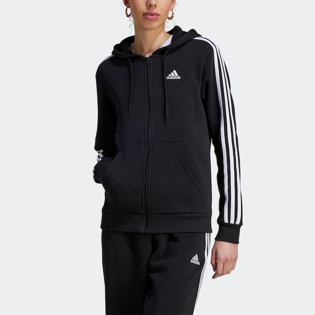 adidas Sportswear Kapuzensweatjacke »ESSENTIALS 3STREIFEN KAPUZENJACKE«  kaufen | BAUR