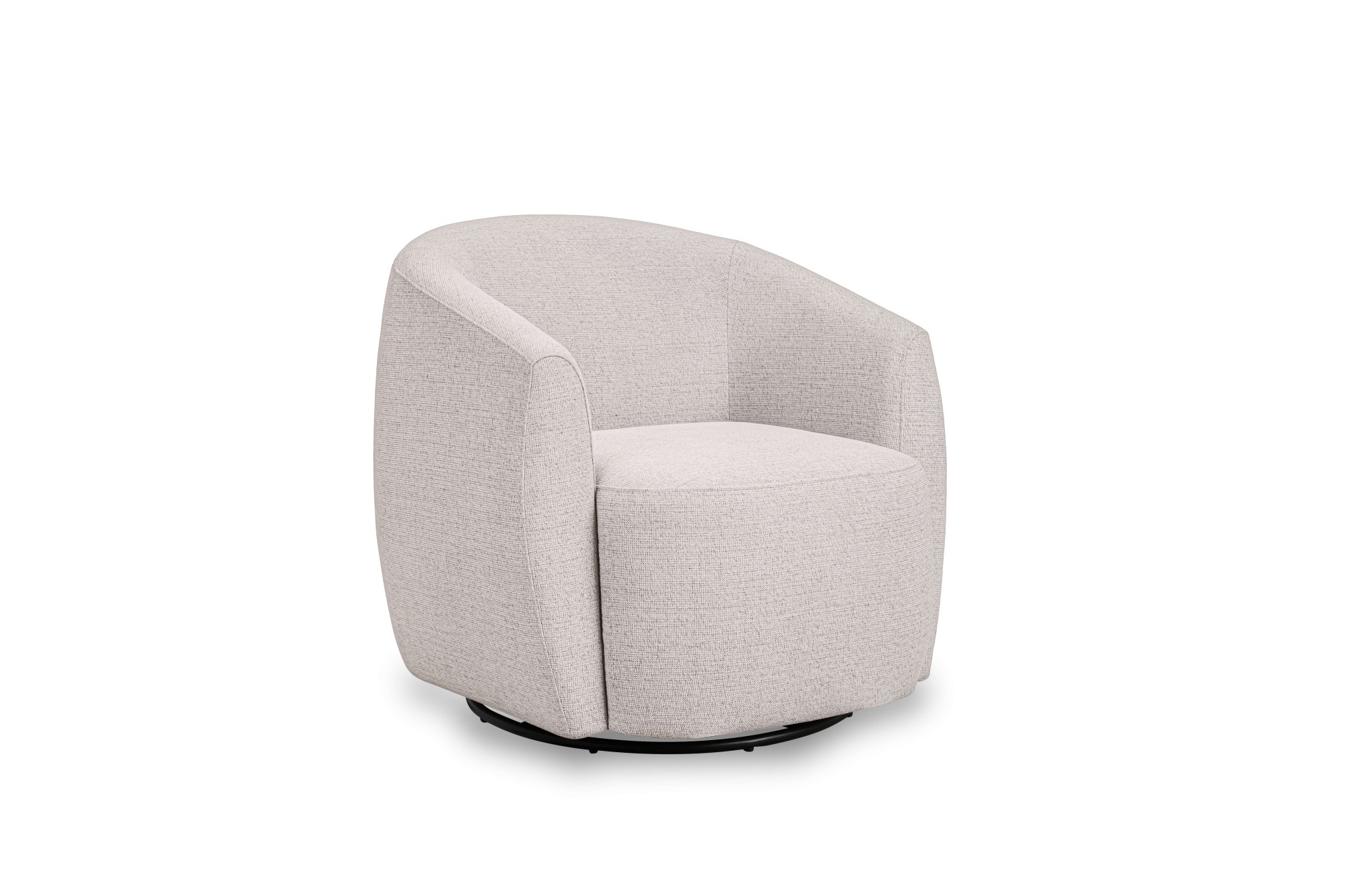 andas Drehsessel »Vallsta«, Breite 85 cm, Chenille oder Boucle Stoff, Drehfunktion verfügbar