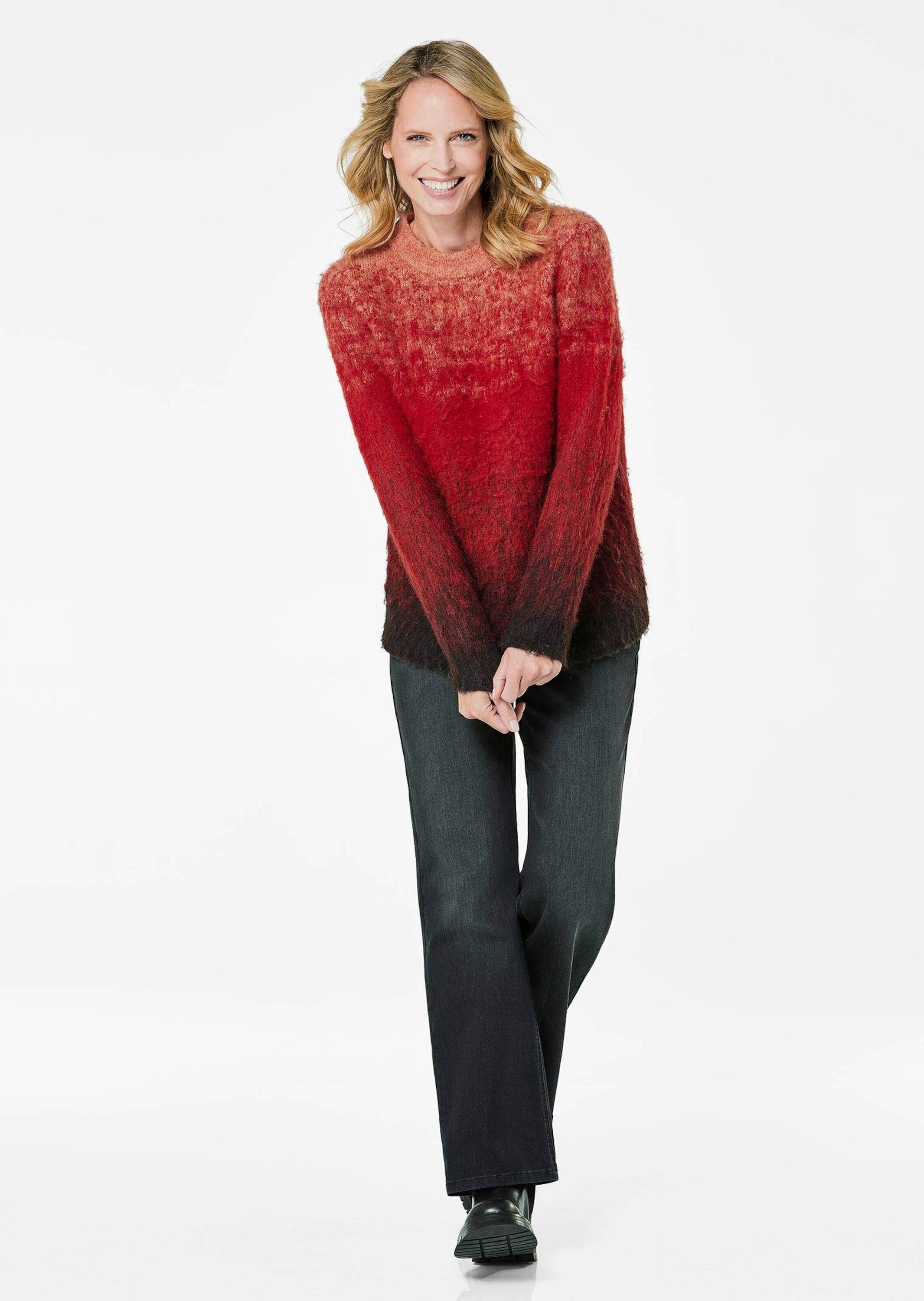 GOLDNER Strickpullover »Kurzgröße Strickpullover«