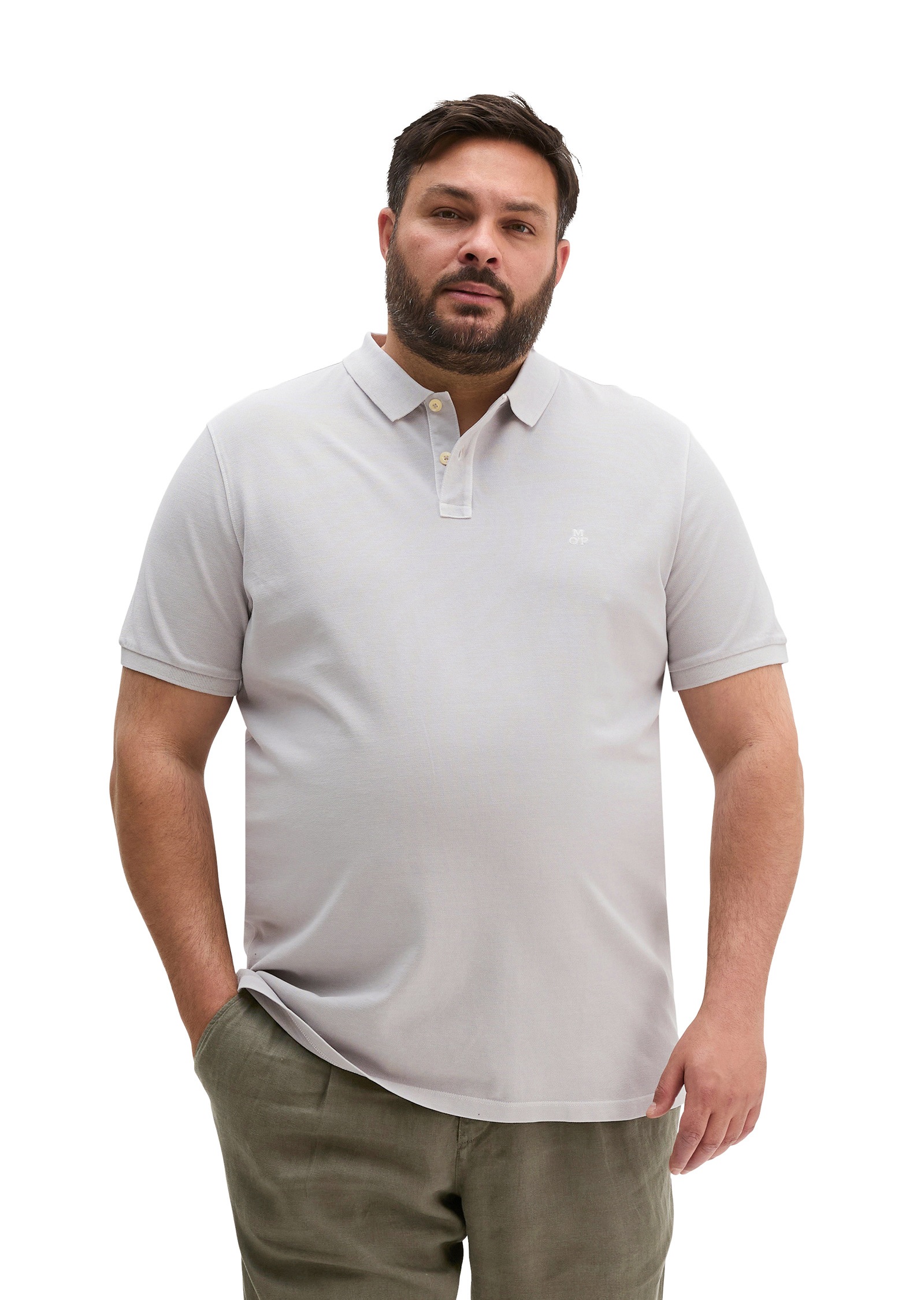Marc OPolo Poloshirt "aus Bio-Baumwolle"