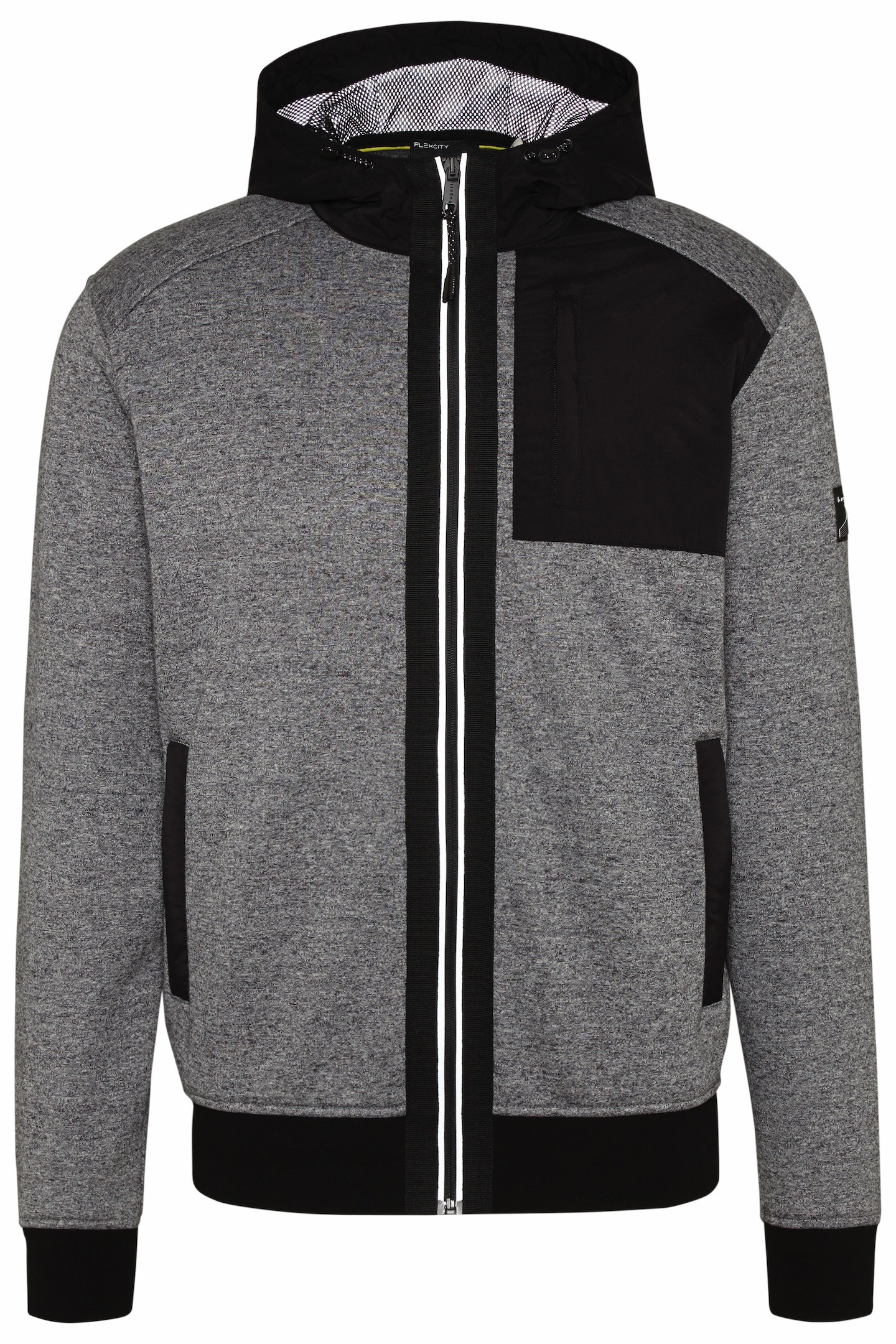 bugatti Sweatjacke, mit Kapuze