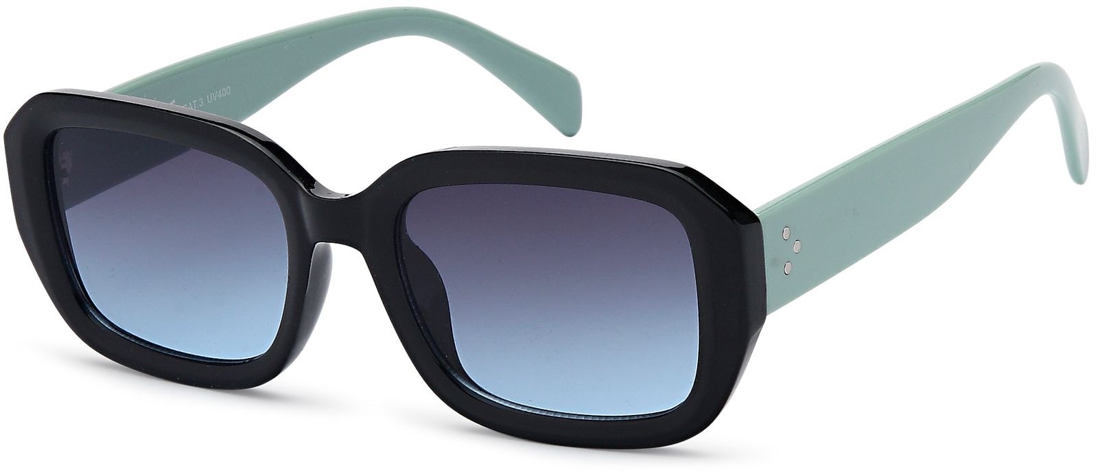 styleBREAKER Sonnenbrille "Retro Sonnenbrille Breiter Rahmen Rechteckig" 1 Stk.