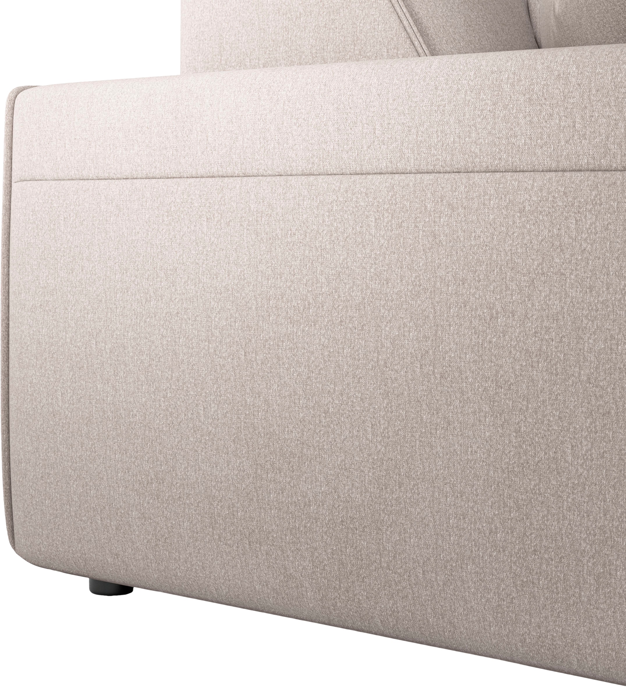andas Ecksofa »Glimminge auch in Breitcord, Feincord, Bouclé + Easy care-Bezug«, L-Form, Breite 294, Zierkissen