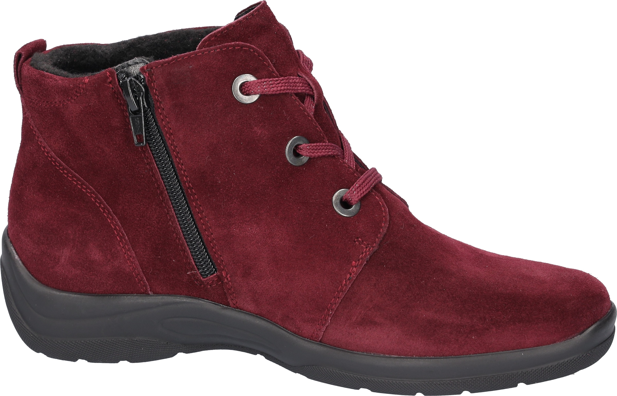 Waldläufer Winterboots »HESNA«, Stiefelette, Schnürboots in Komfortweite H = sehr weit