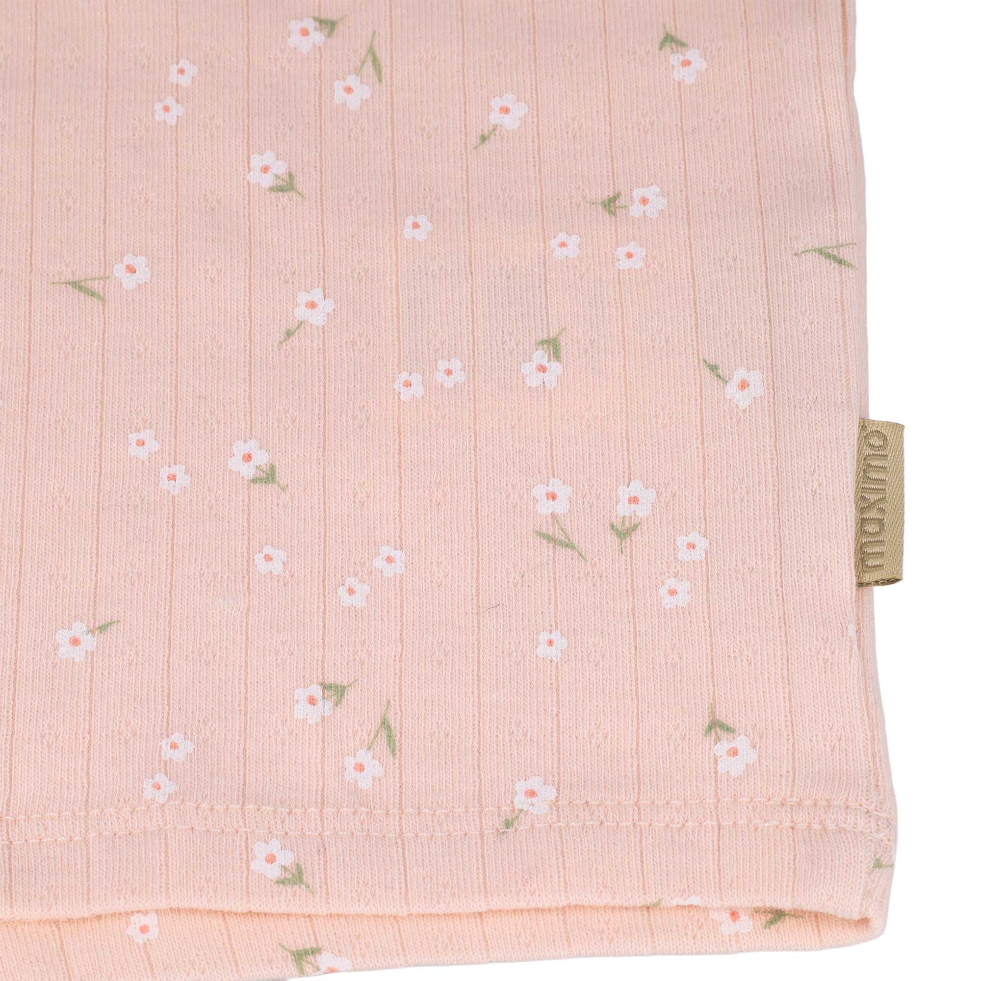 MAXIMO T-Shirt 1 Blassrosa, Blumen-Alloverprint, Longsleeve, Baby-Girl
