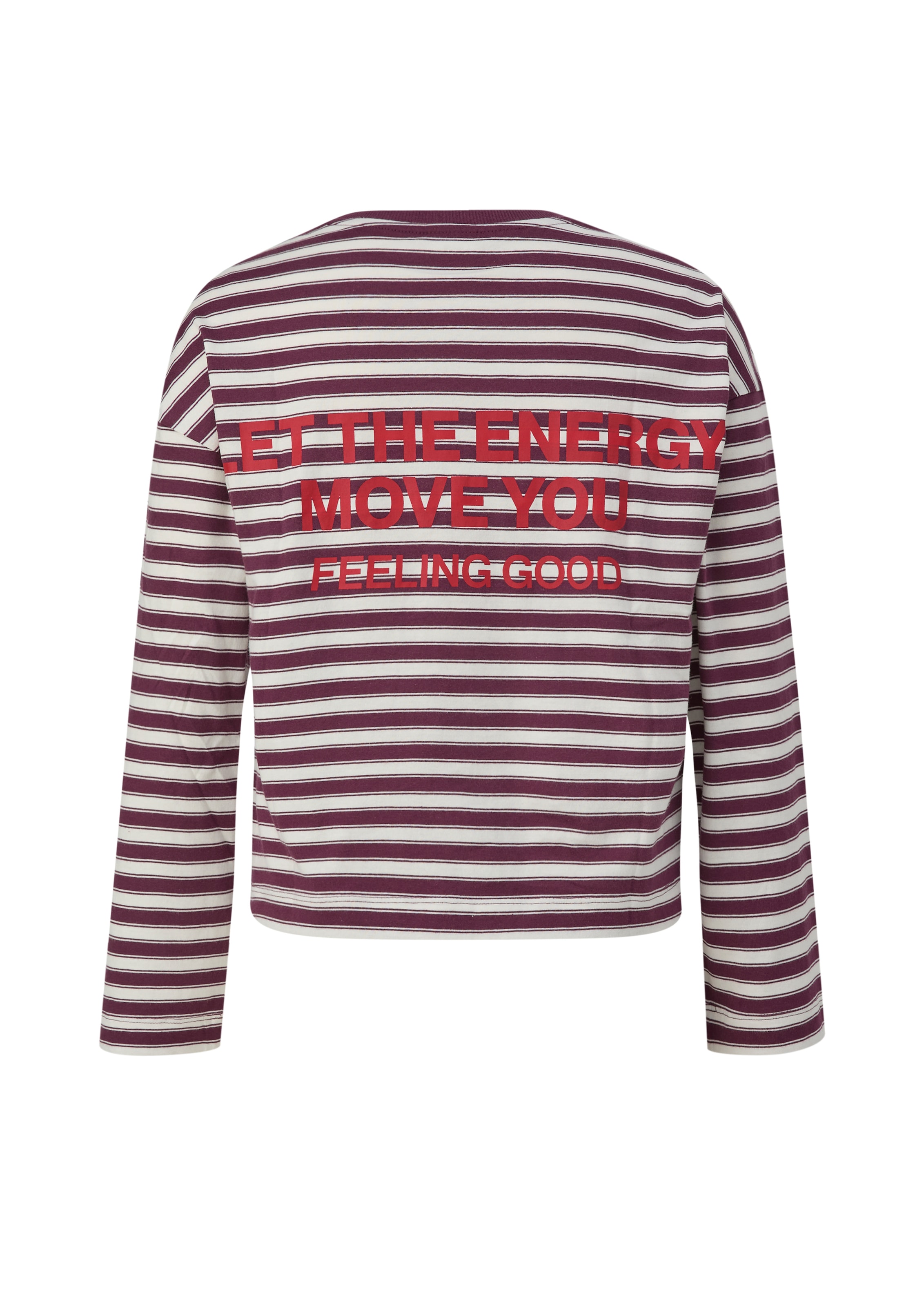s.Oliver Junior Langarmshirt im Streifen-Design / Baumwolle