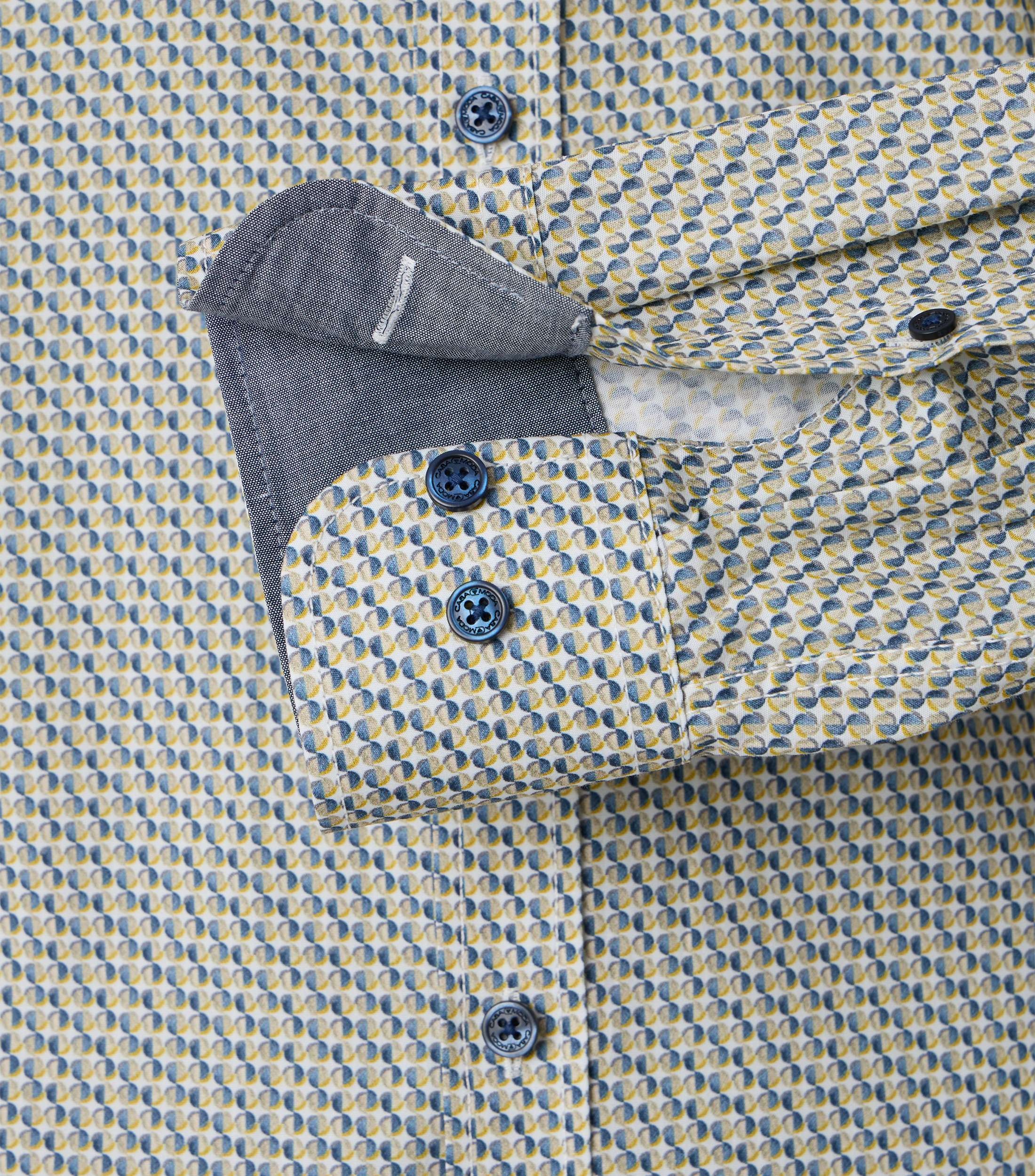 CASAMODA Langarmhemd »CASAMODA Freizeithemd Print«