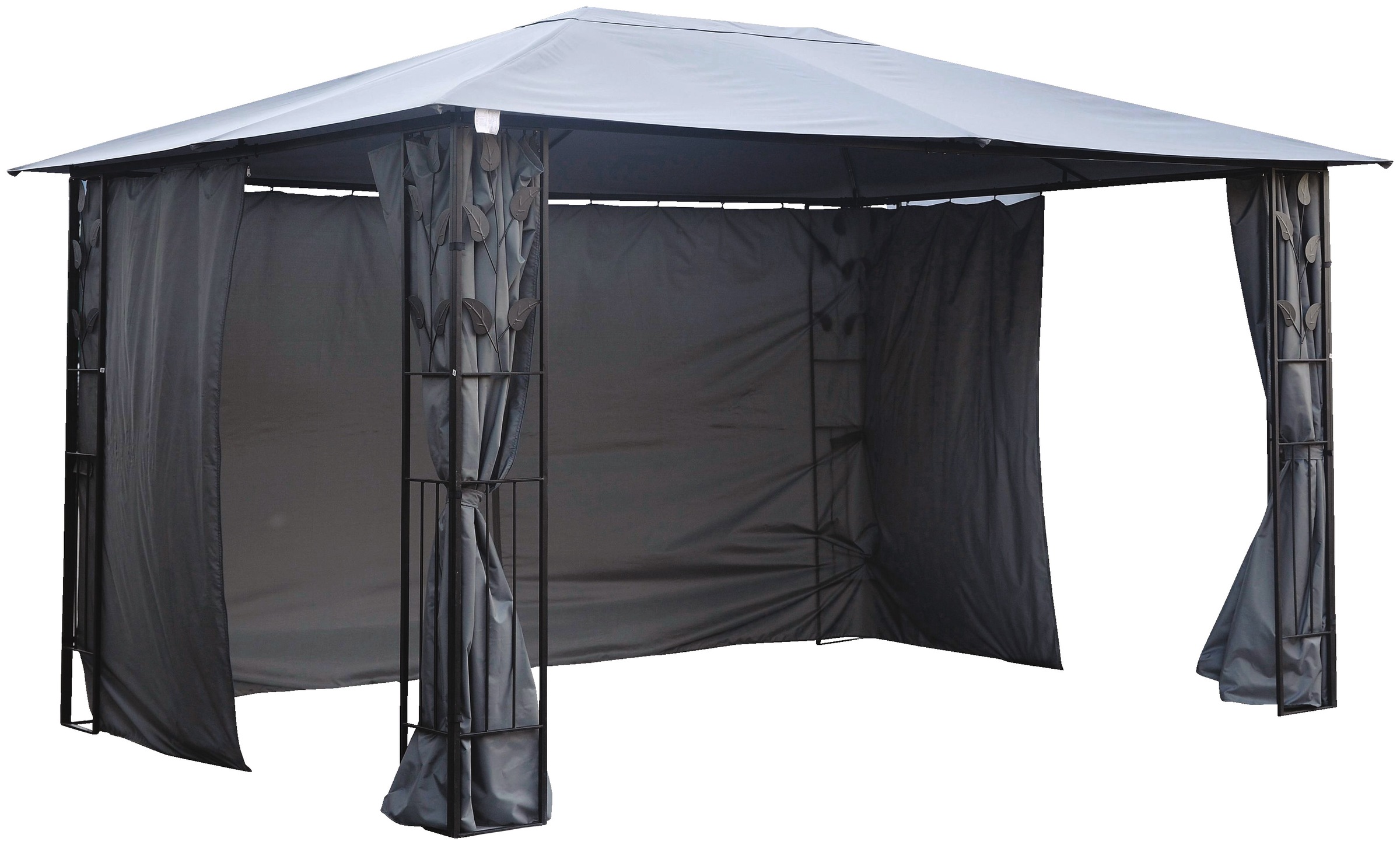 KONIFERA Pavillonseitenteil für "Kreta", 2 Seitenteile, BxT: 300x400 cm günstig online kaufen