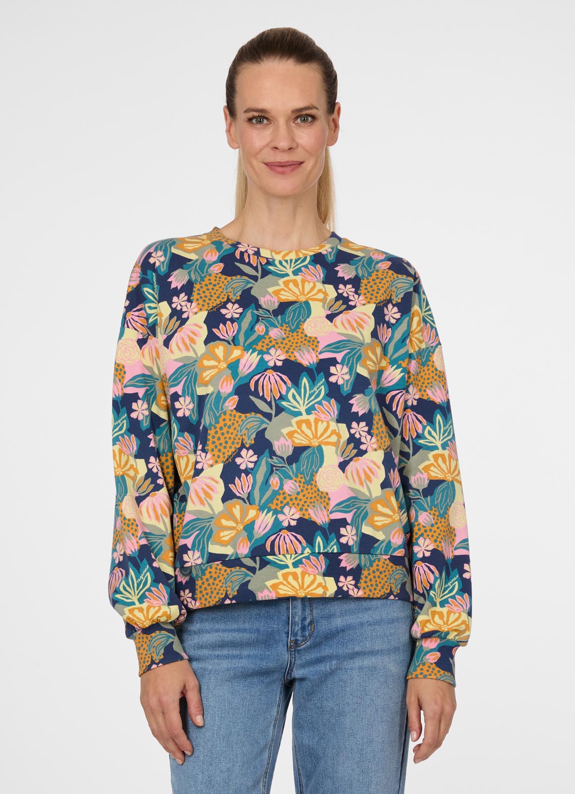Ragwear "WUSS PRINT", mit bedruckter Optik, im casual Stil, aus Baumwolle und Polyester