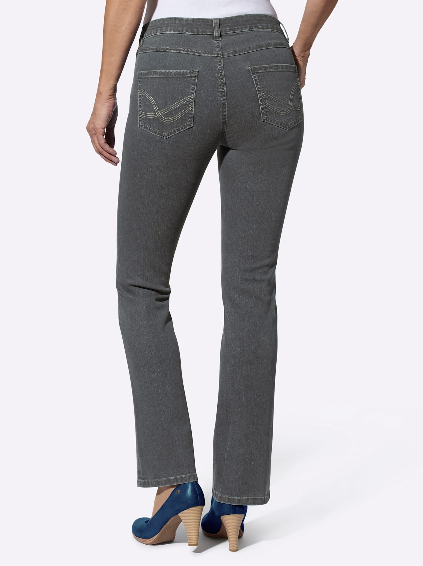 Classic Basics Bootcut-Jeans, (1 tlg.)