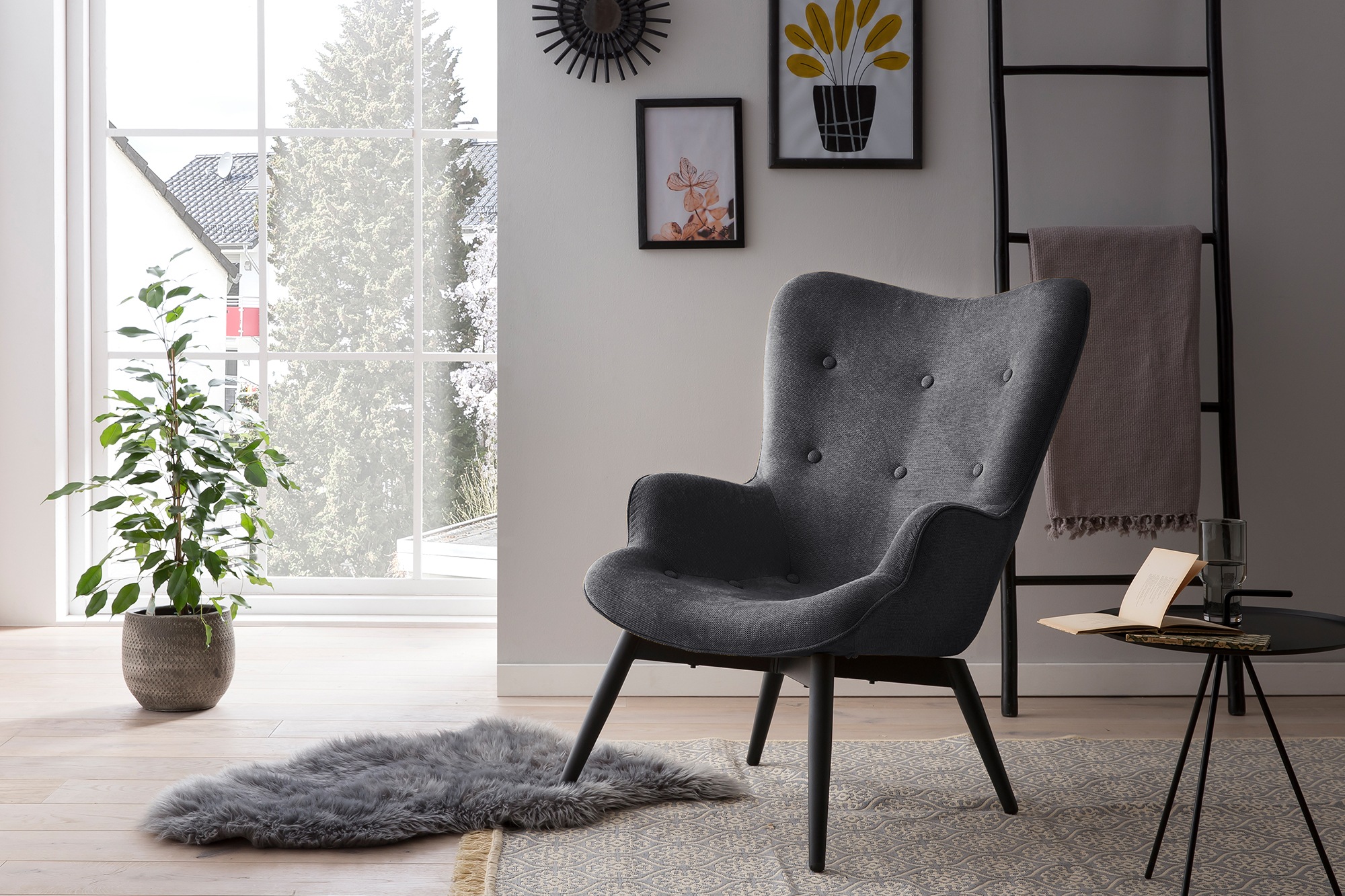 SalesFever Sessel "Komfortabler Relaxsessel zum Entspannen" 1 Stk. tlg. Zie günstig online kaufen