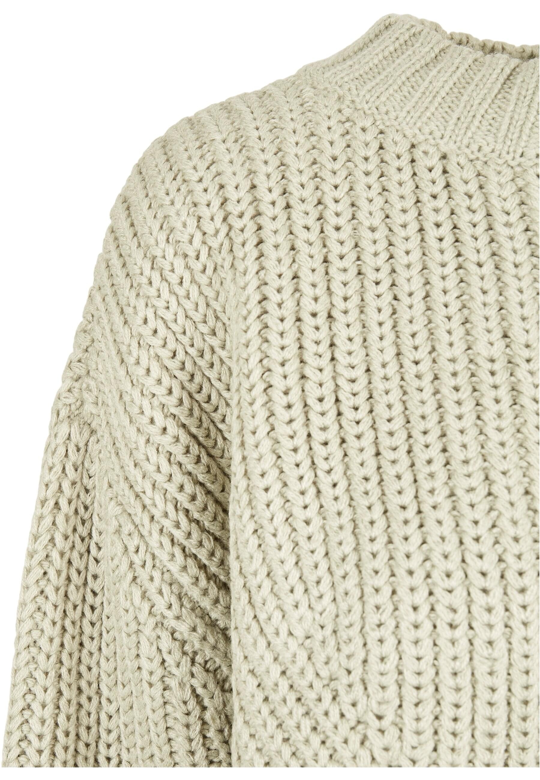 URBAN CLASSICS Rundhalspullover »Urban Classics Damen Ladies Wide Oversize Sweater«, (1 tlg.)