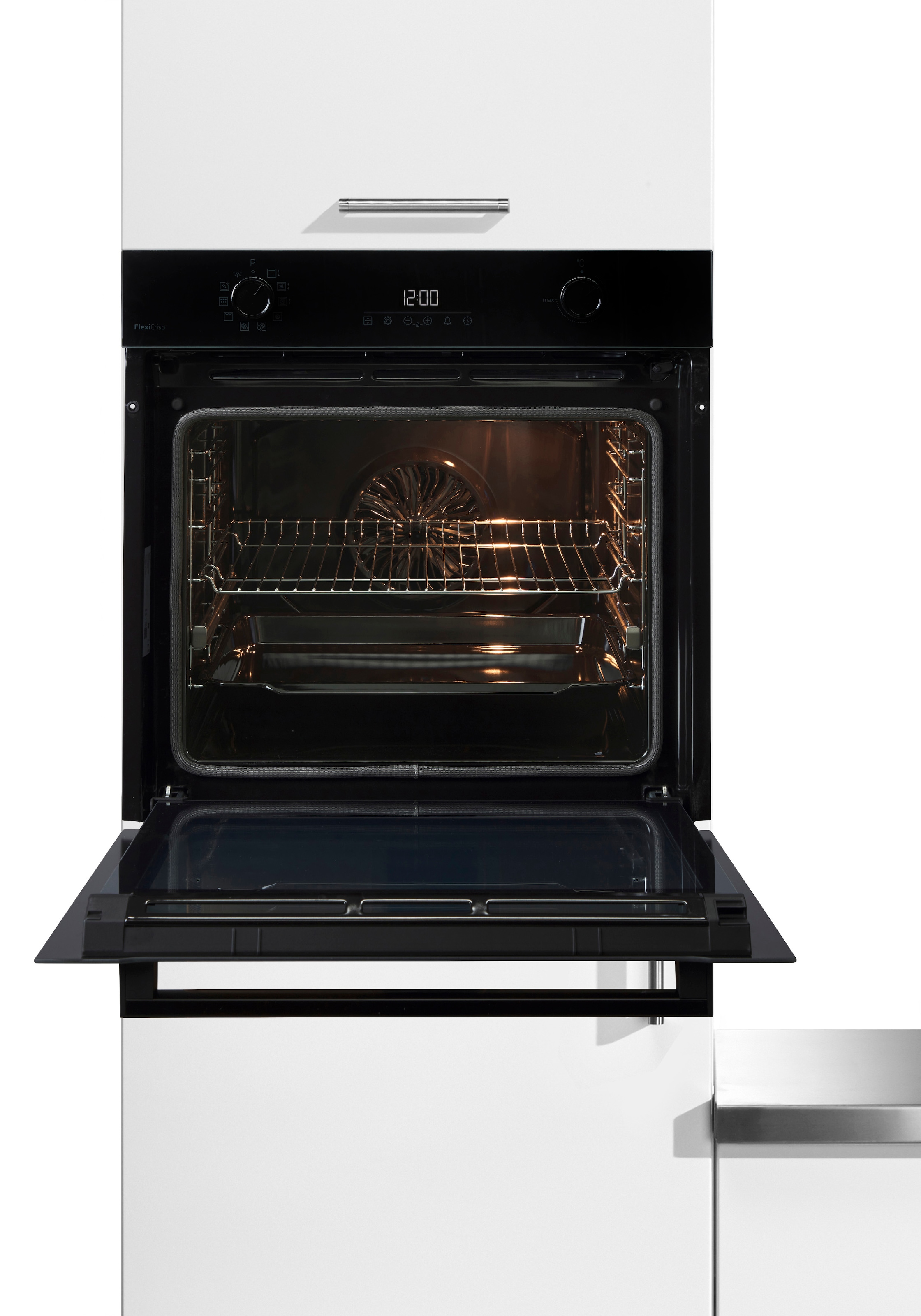 BEKO Backofen »BBIM17300BMPEF« mit 1-fach-Teleskopauszug mit Pyrolyse-Selbstreinigung Die AeroPerfect-Technologie: für einheitliches und präzises Backen