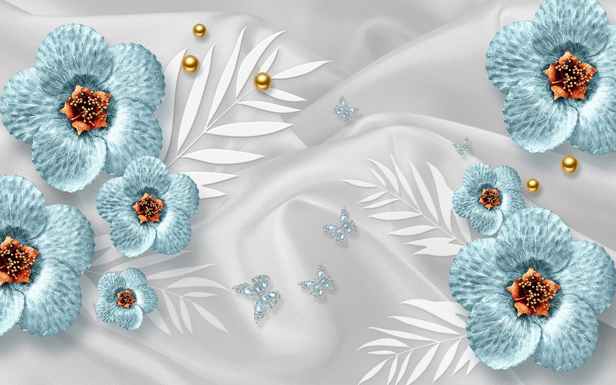 Papermoon "Muster mit Blumen"