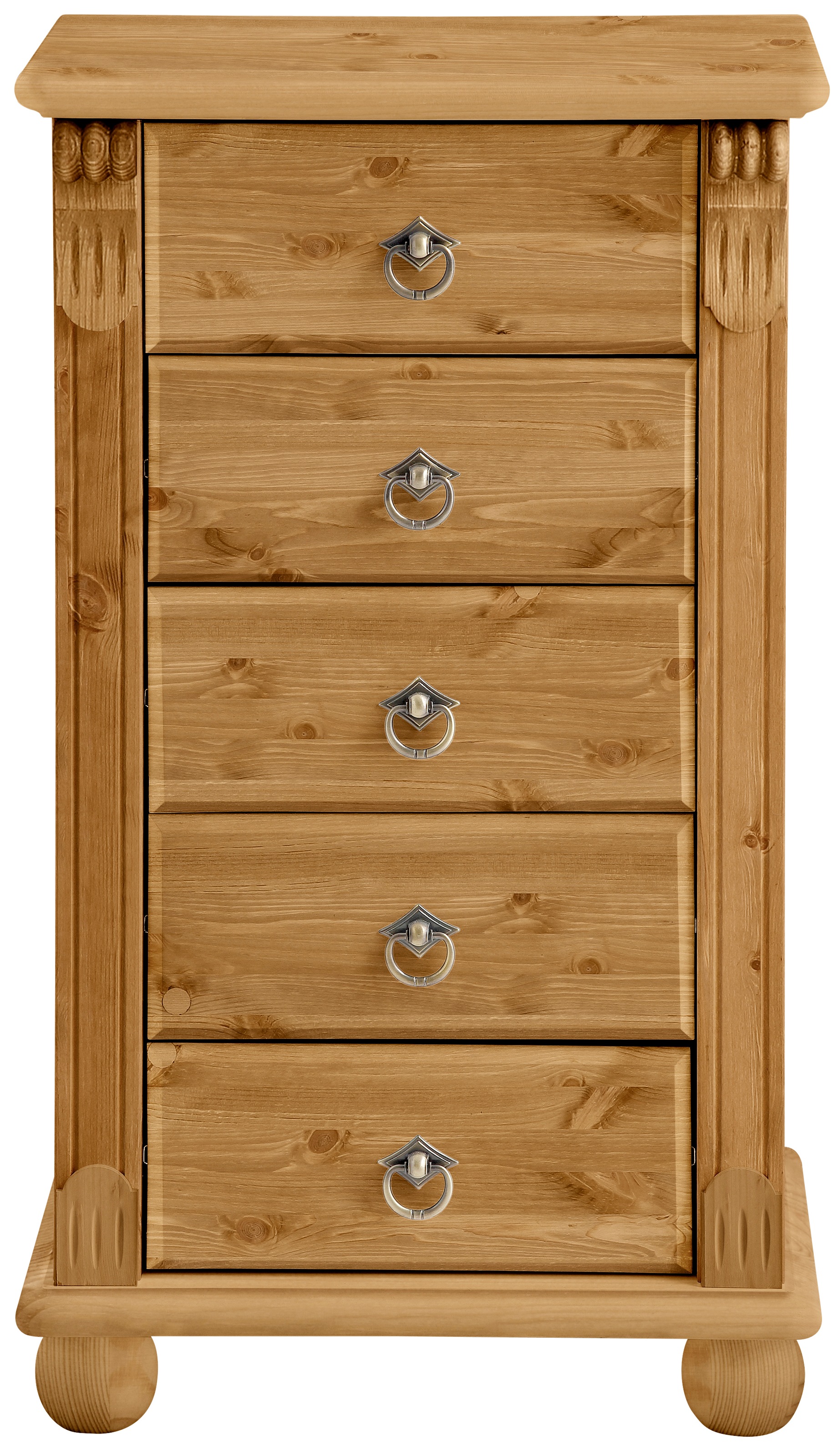 OTTO home Schubkastenkommode "Tessin" Schminkkommode mit Spiegel, aus massi günstig online kaufen