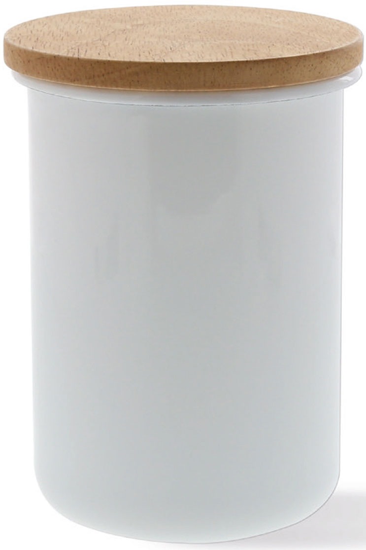 Honeyware Frischhaltedose, (1 tlg.), auslaufsicher, bruchfest, mit hochwertigem Holzdeckel