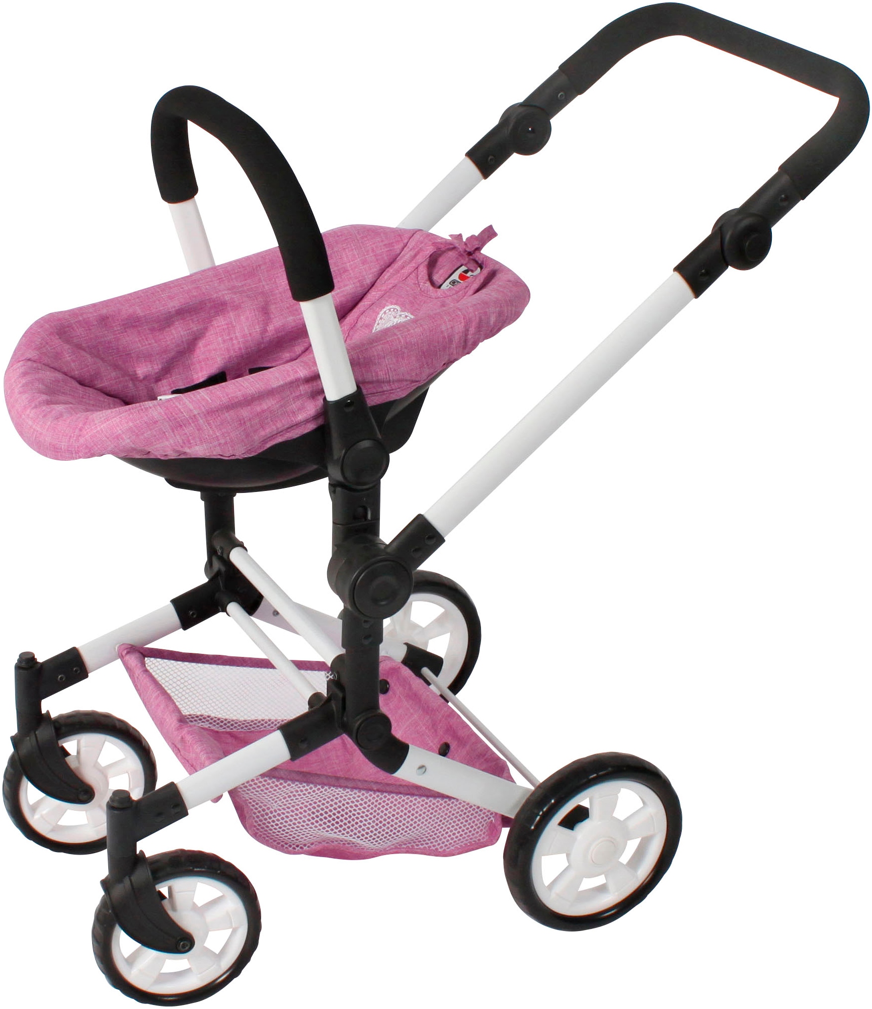 CHIC2000 Puppen Autositz »mit Adapter«, passend für Puppenwagen Mika, Nele, Jara, Linus und Linus Duo