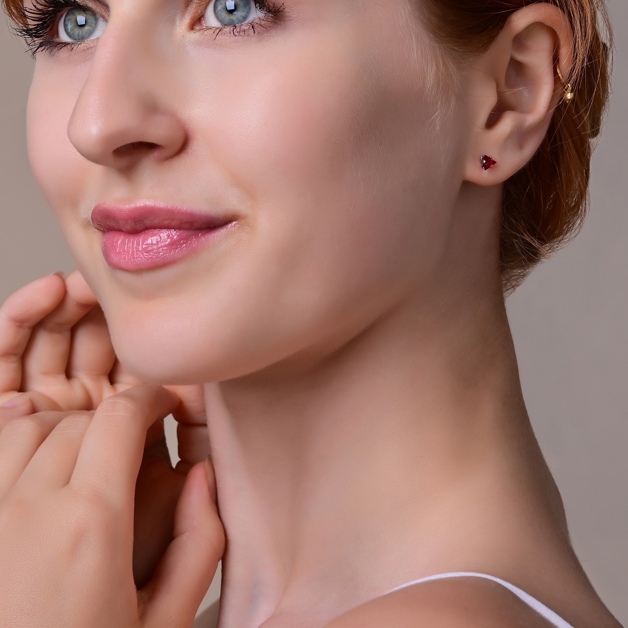 Adelia´s Paar Ohrhänger "Damen Ohrringe – Ohrstecker aus Edelstahl mit Zirk günstig online kaufen