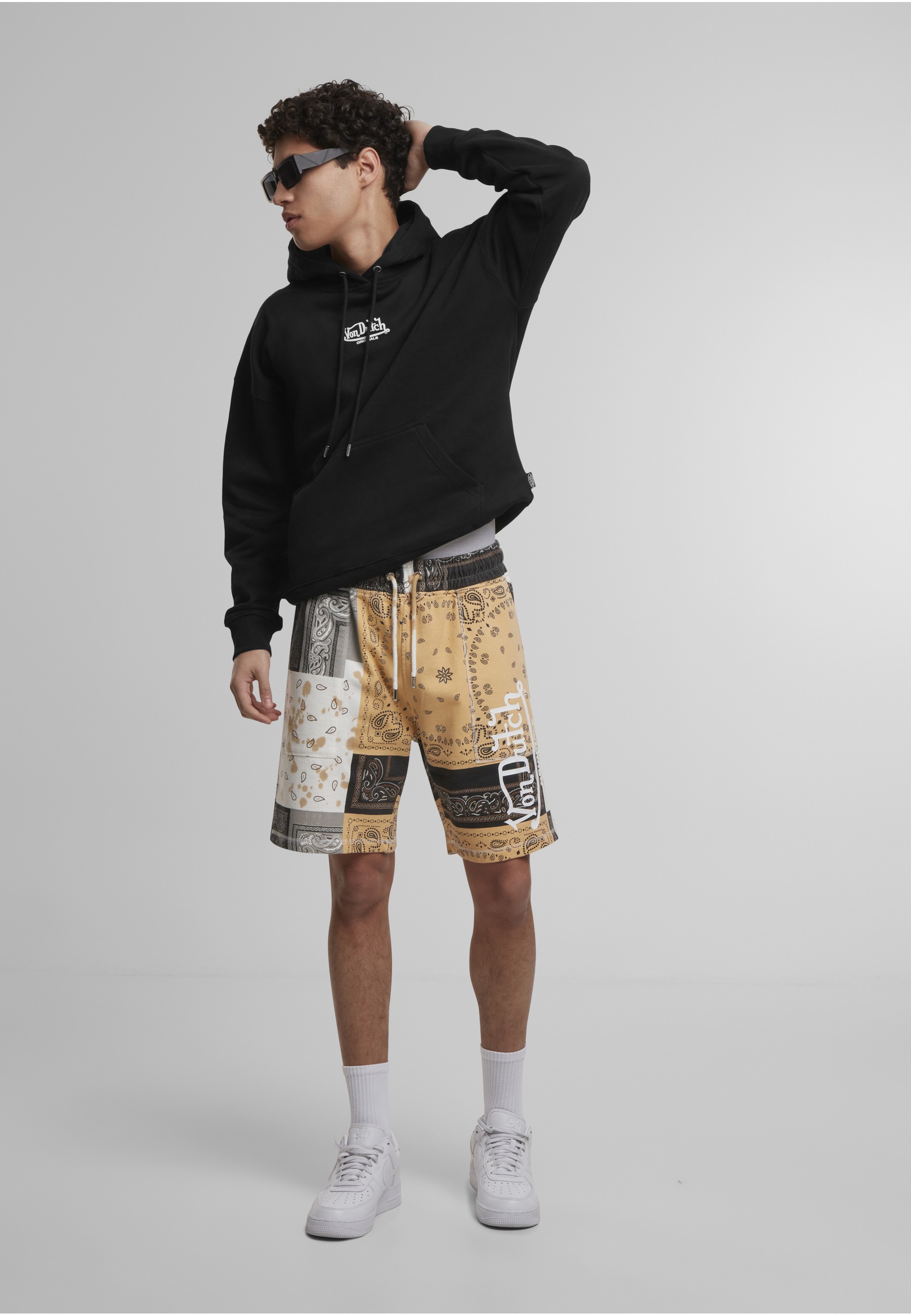 Von Dutch Fleecejacke »Von Dutch MATTHEW SWEATS« 1 Stk. tlg. mit Kapuze