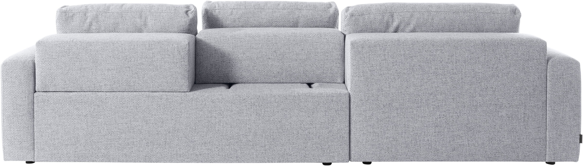 Places of Style Ecksofa »Bloomfield, L-Form«, extra tiefe Sitzfläche, wahlweise mit Sitztiefenverstellung