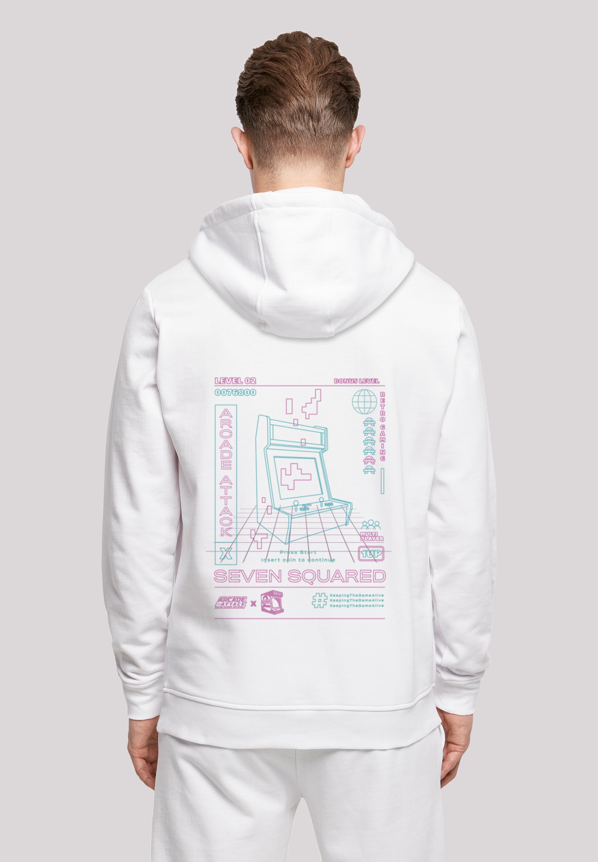 F4NT4STIC Kapuzenpullover "transparent", Print günstig online kaufen