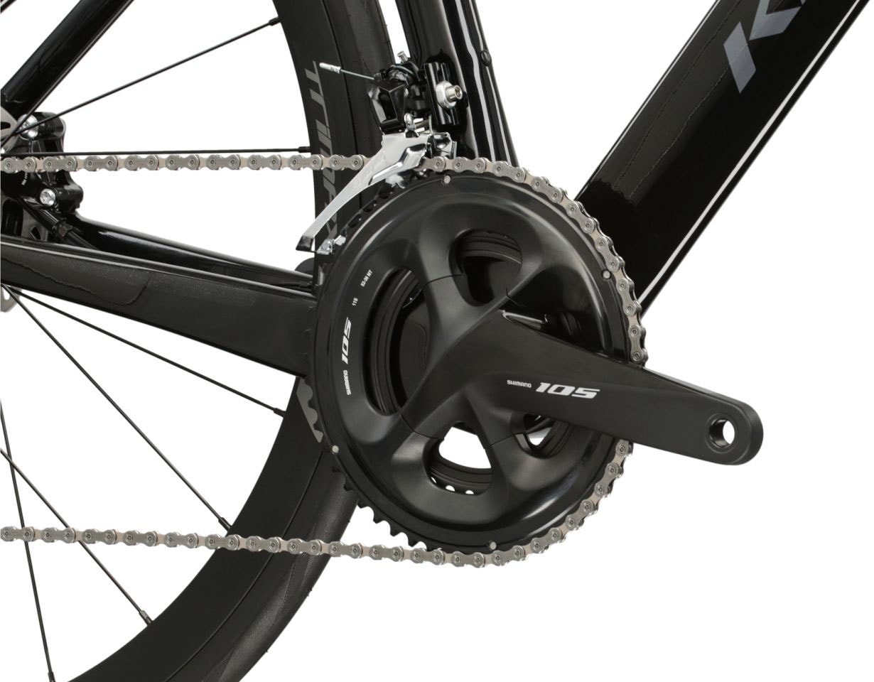 Kross Rennrad »Rennrad Vento DSC 8.0 schwarz 22 Gänge«, 22 Gang, Shimano, 105 R7000 Schaltwerk, Kettenschaltung
