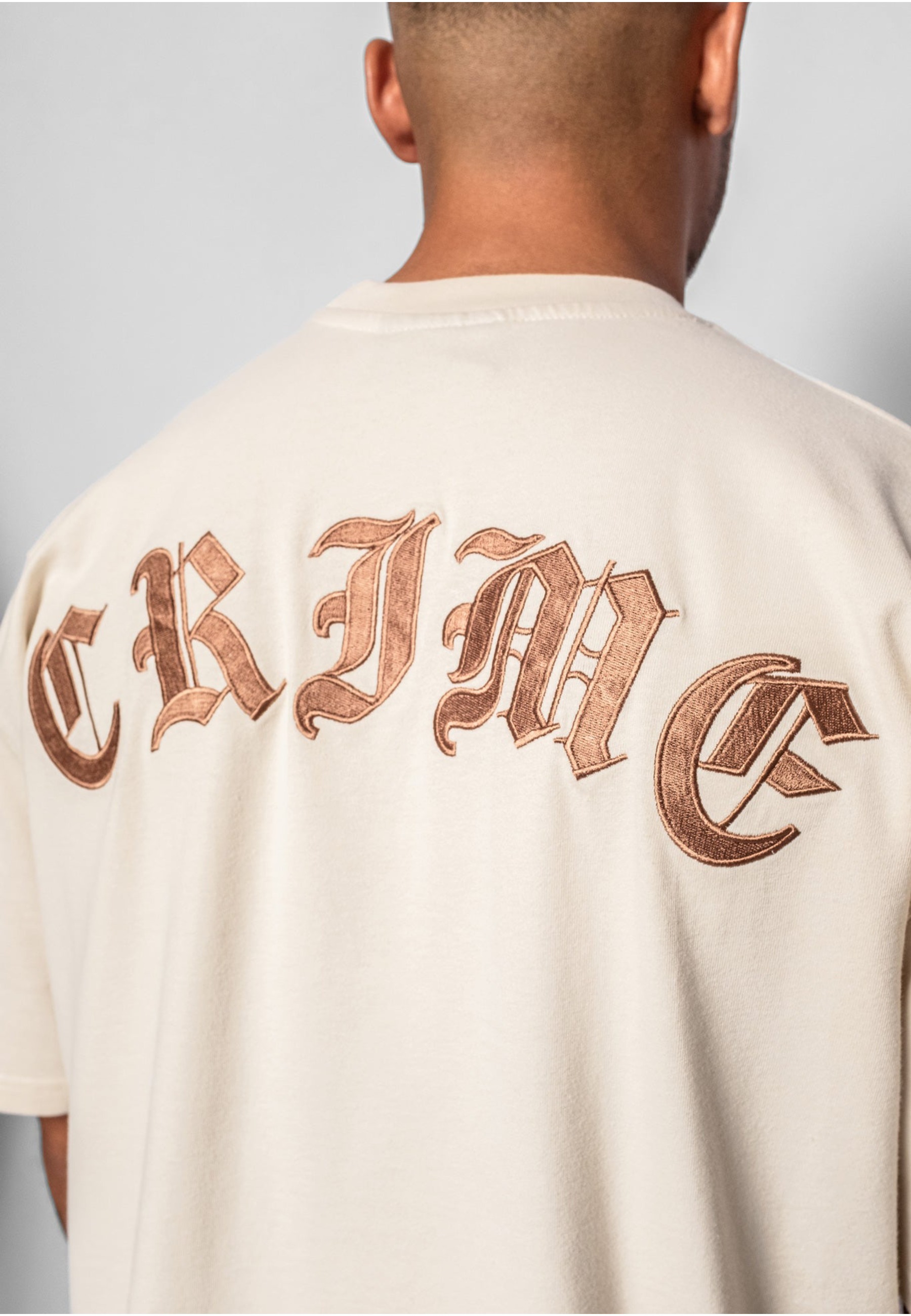 Dropsize T-Shirt »Dropsize Herren Heavy Oversize Crime T-Shirt« 1 Stk.