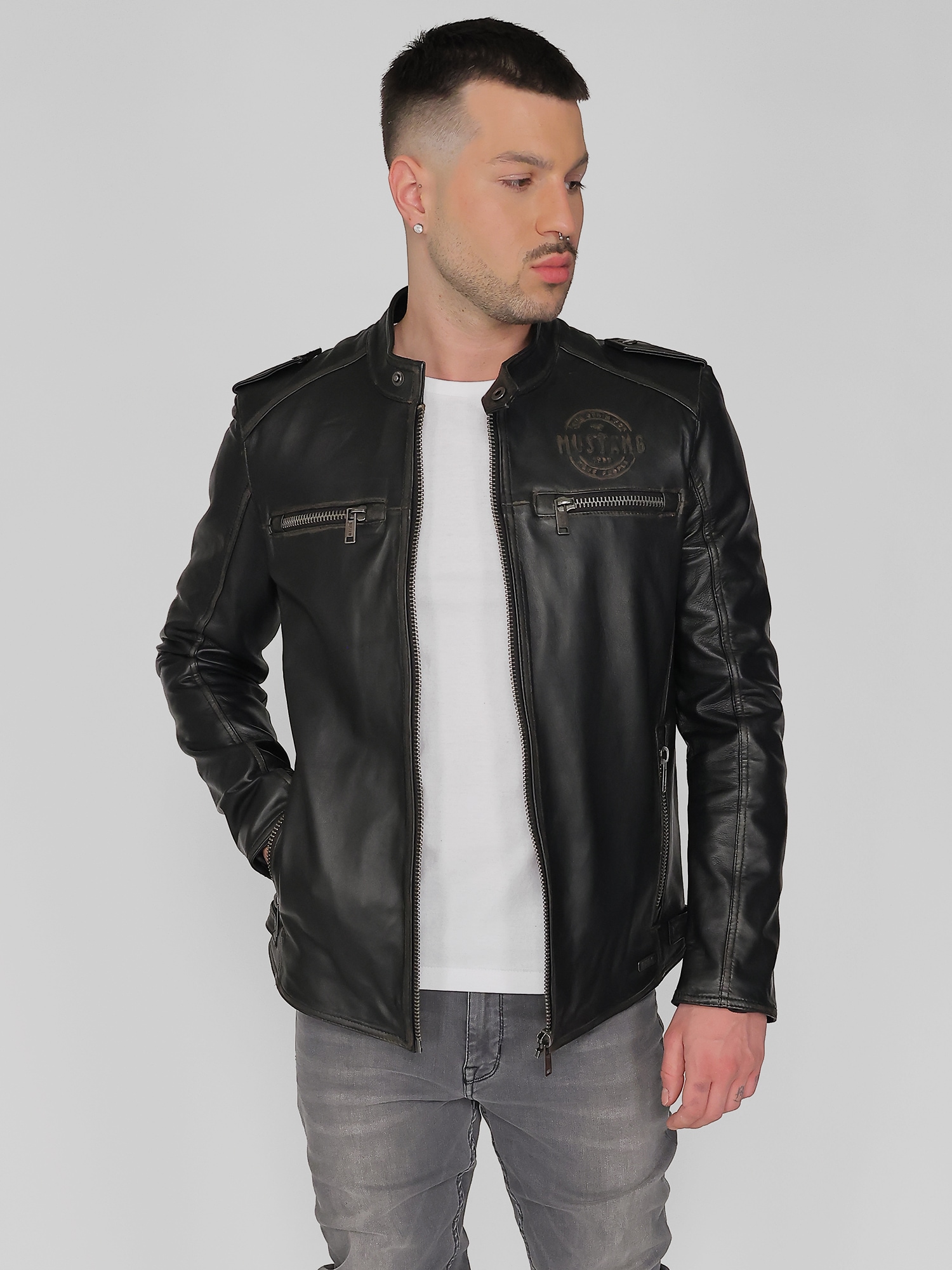 MUSTANG Lederjacke "31021505"