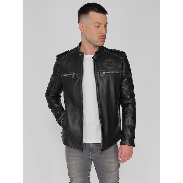 MUSTANG Lederjacke »31021505« ▷ für | BAUR