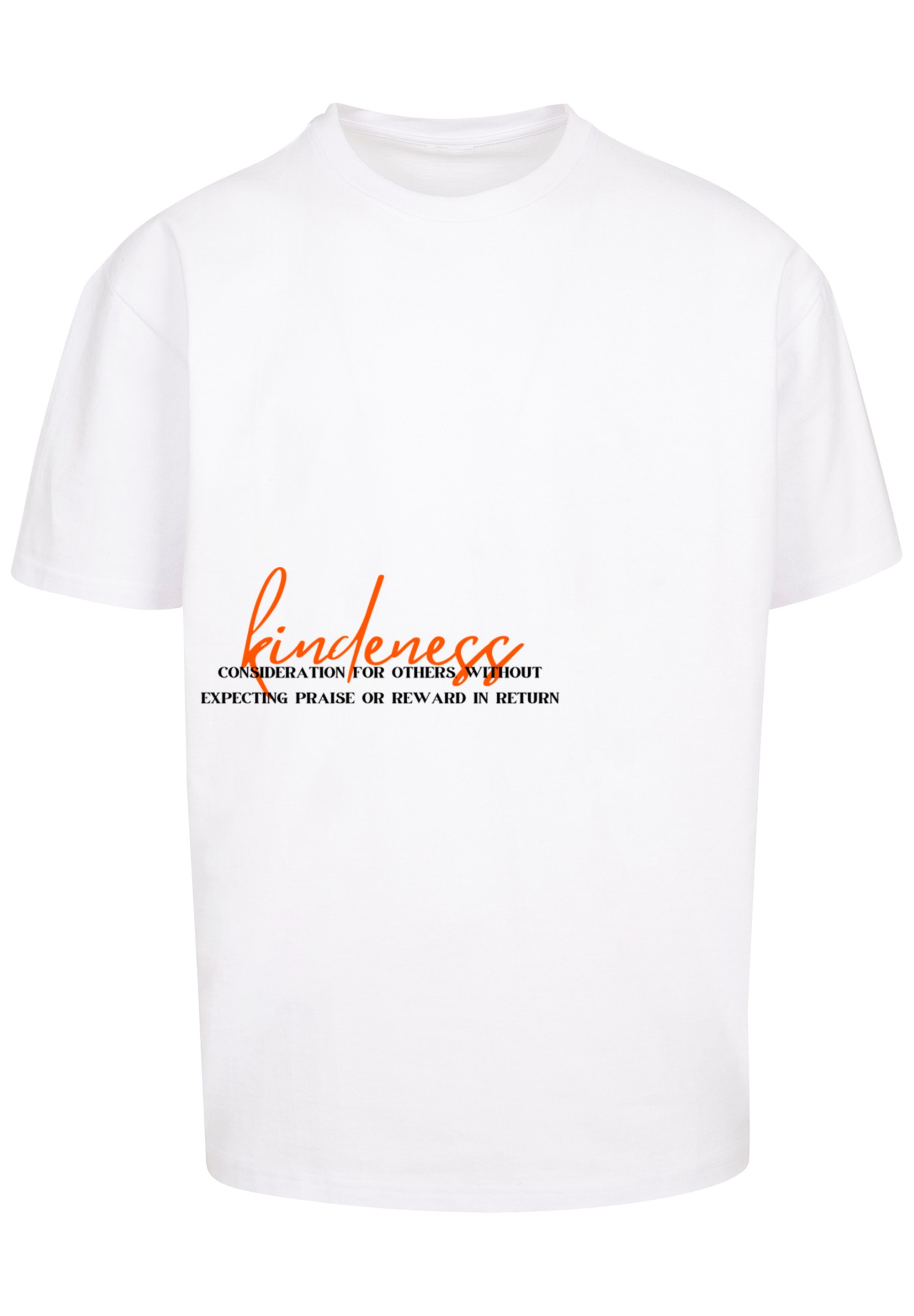 F4NT4STIC T-Shirt »kindness OVERSIZE TEE«, Print