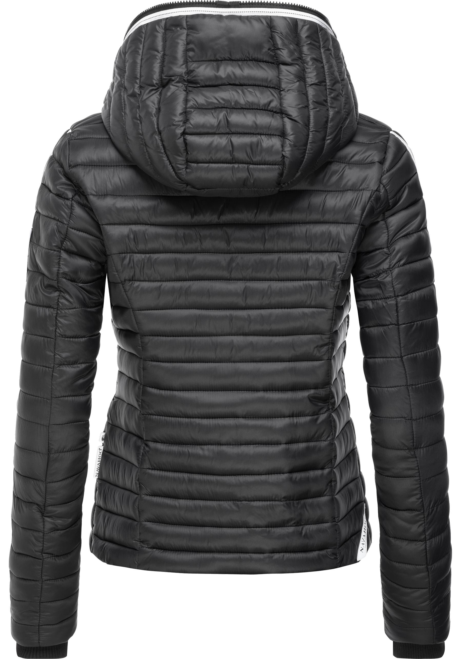 Navahoo Steppjacke »Kimuk Prc«, mit Kapuze, leichte Übergangsjacke mit Kapuze